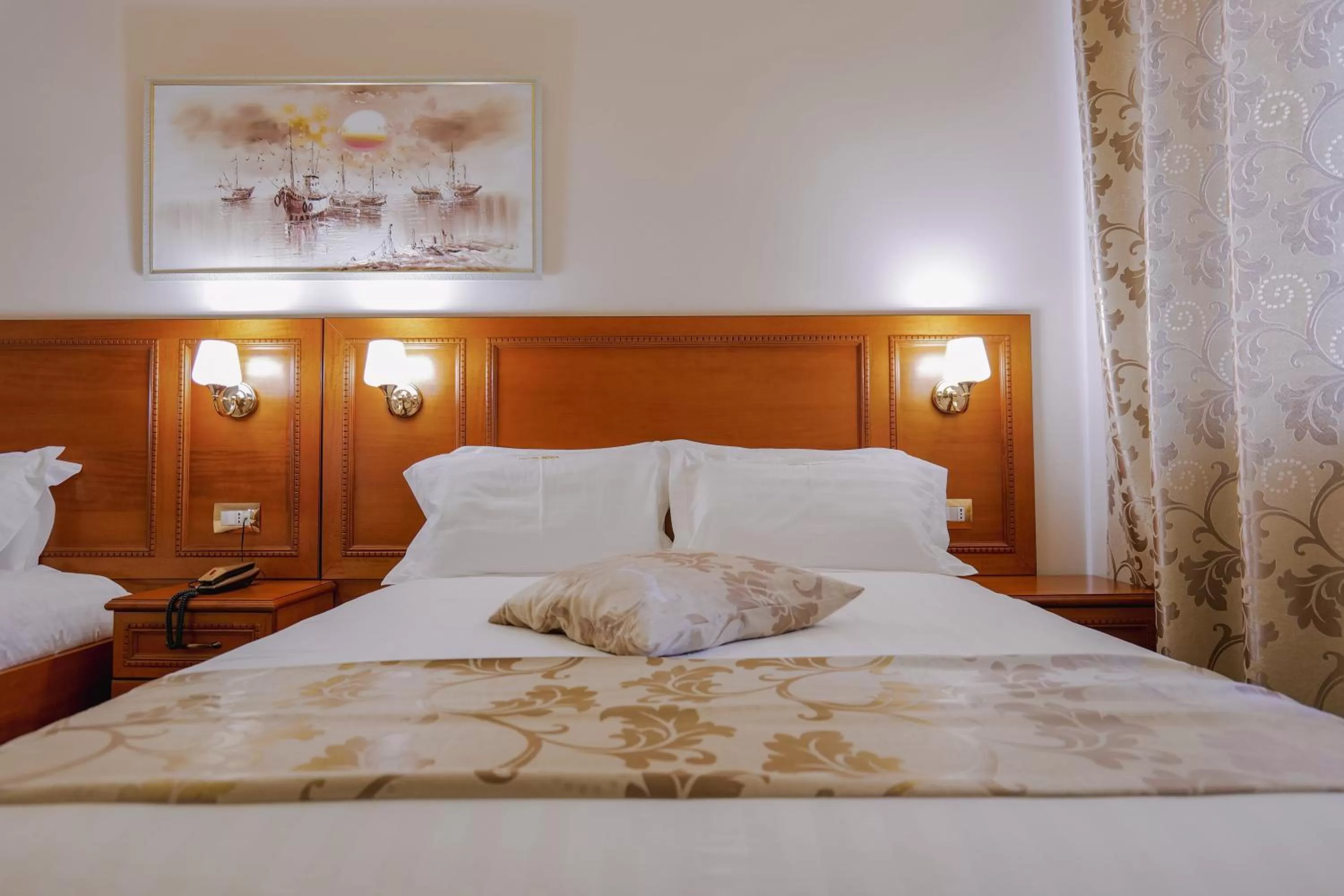 Bedroom, Bed in Hotel Boka