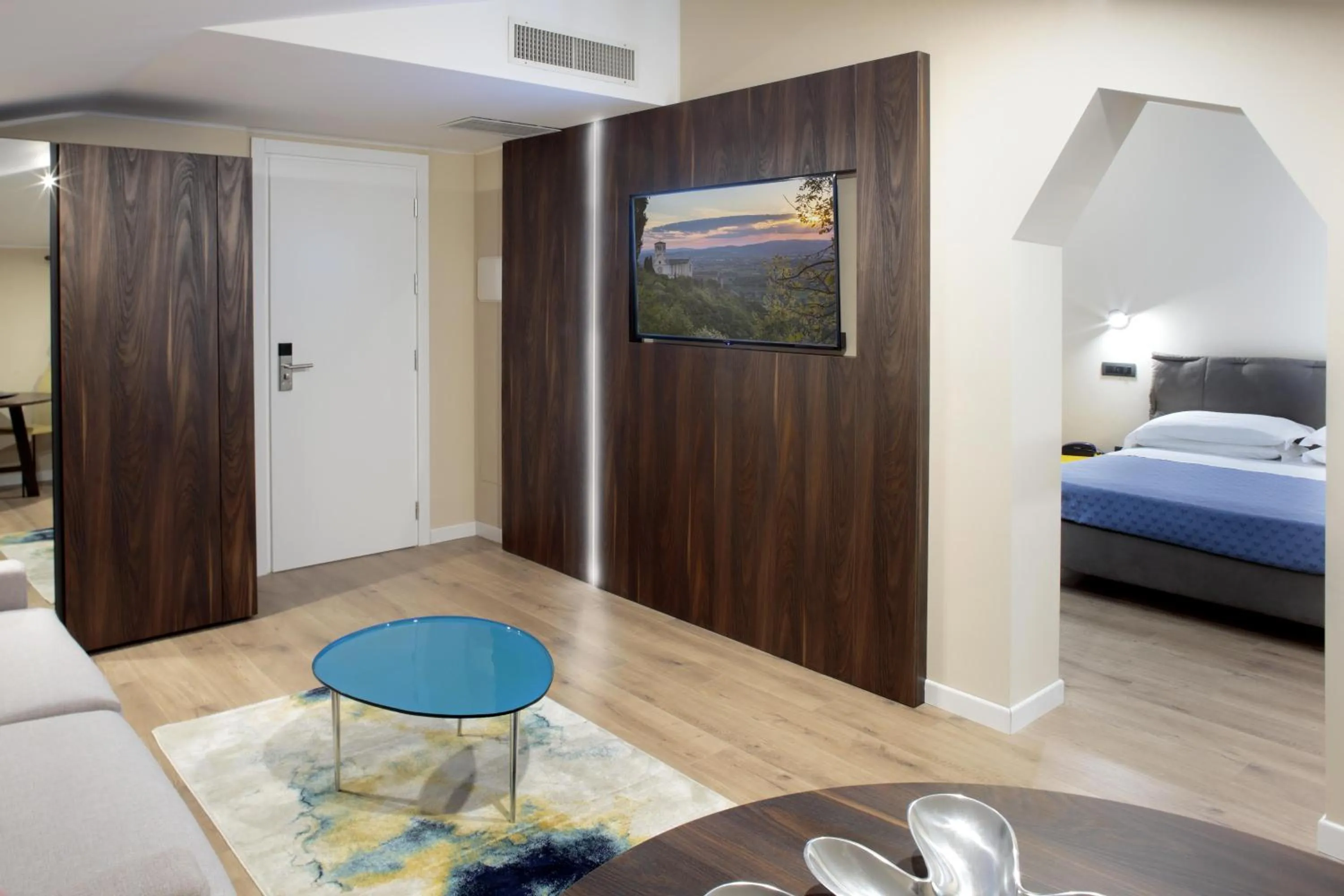 Living room, Bed in Hotel Porta Nuova