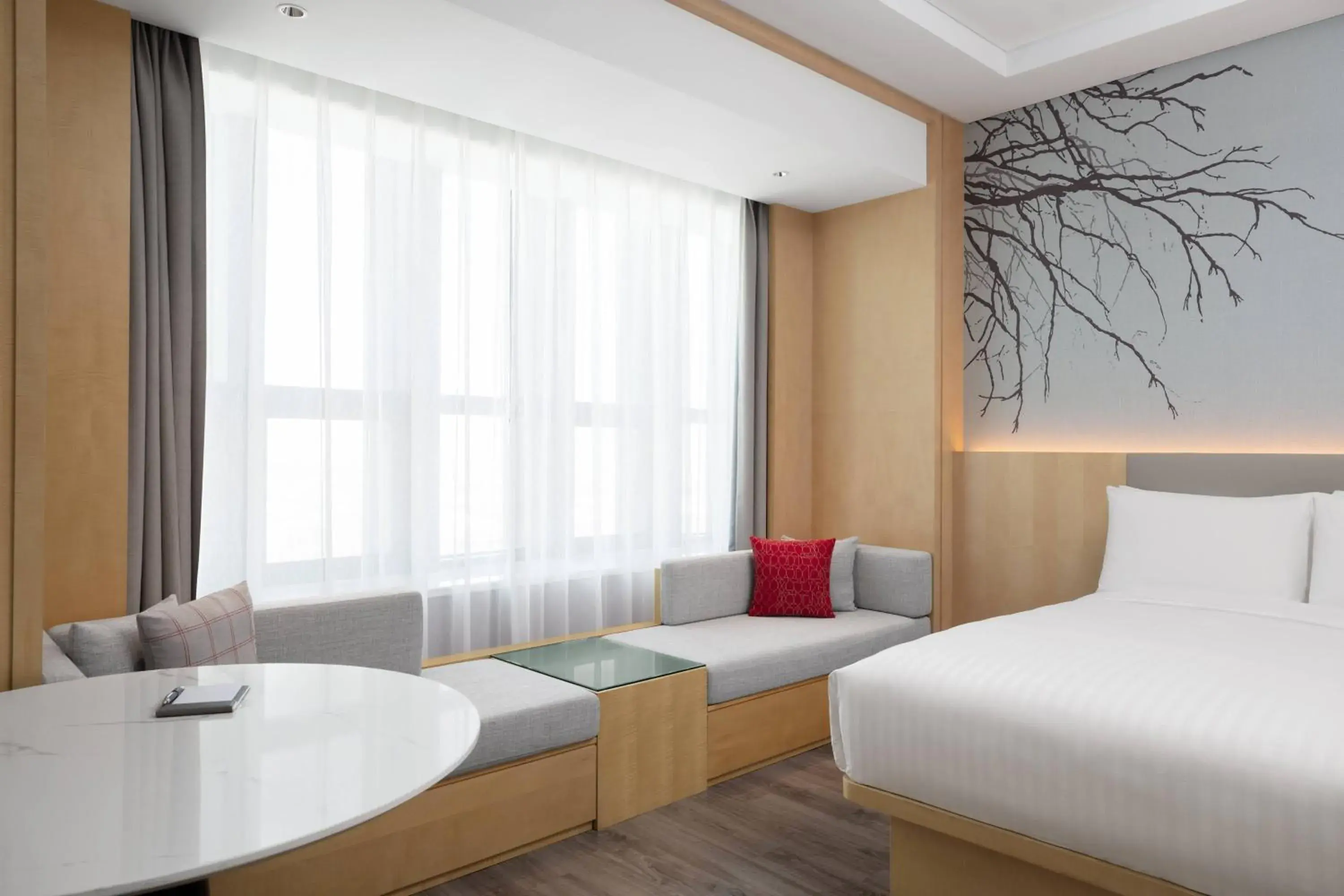 Photo of the whole room in Courtyard by Marriott Shanghai Songjiang