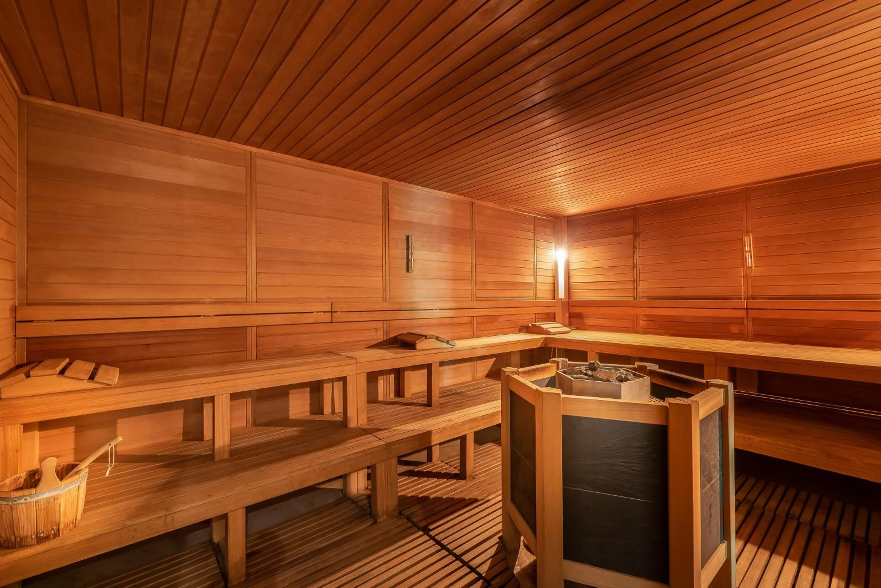 Sauna in Hotel Baia Flaminia
