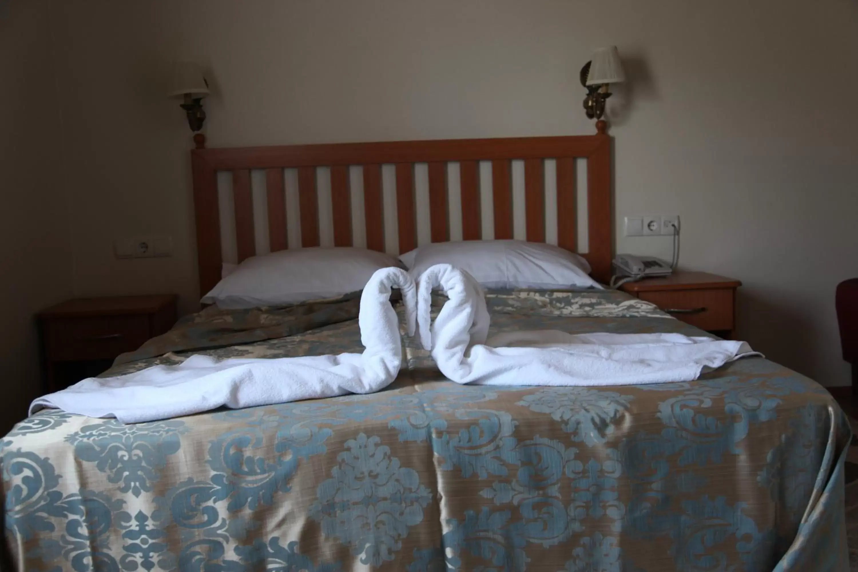 Seating area, Bed in Hotel Ave Maria