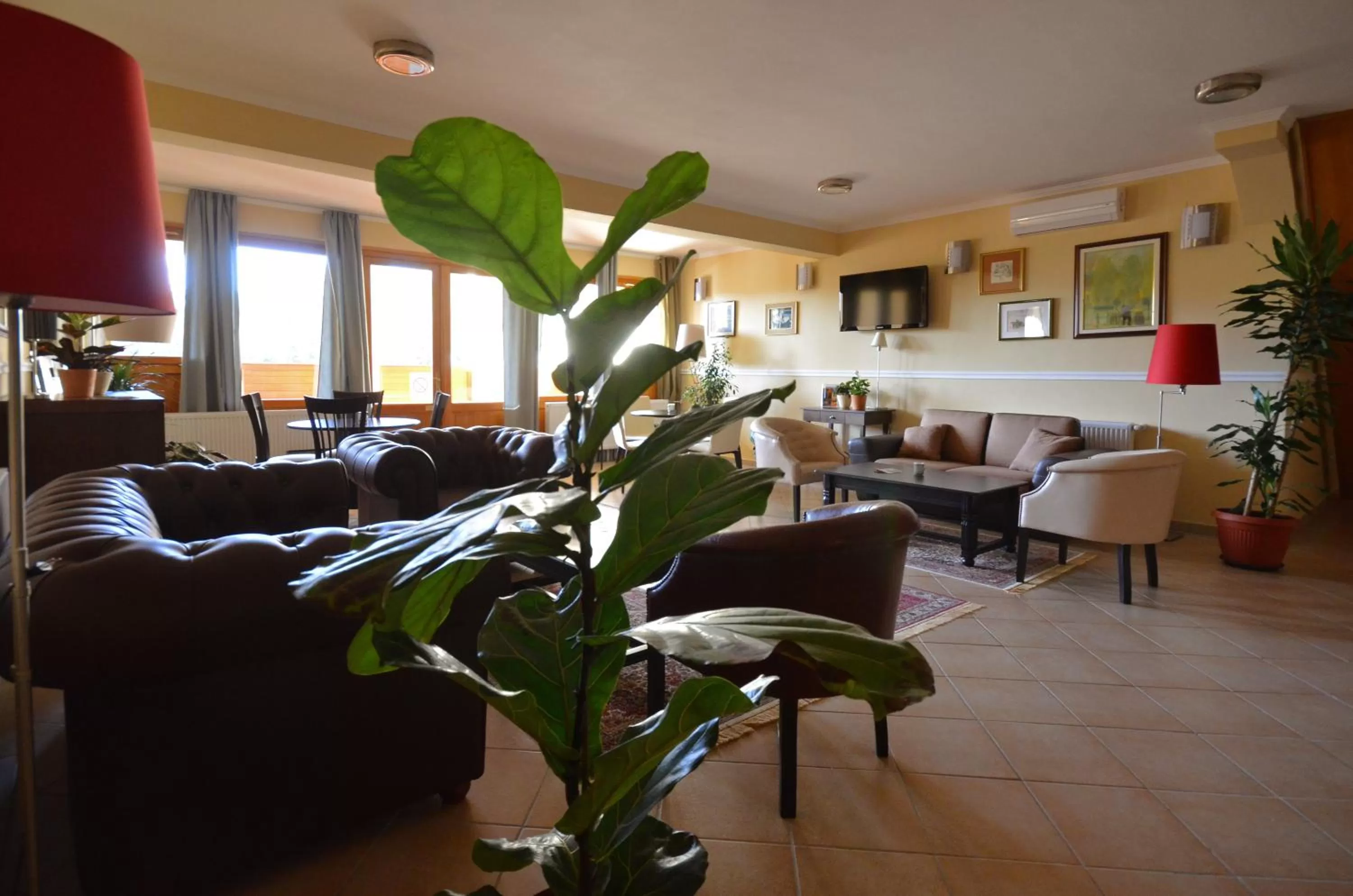 Lobby or reception in Art Garni Hotel