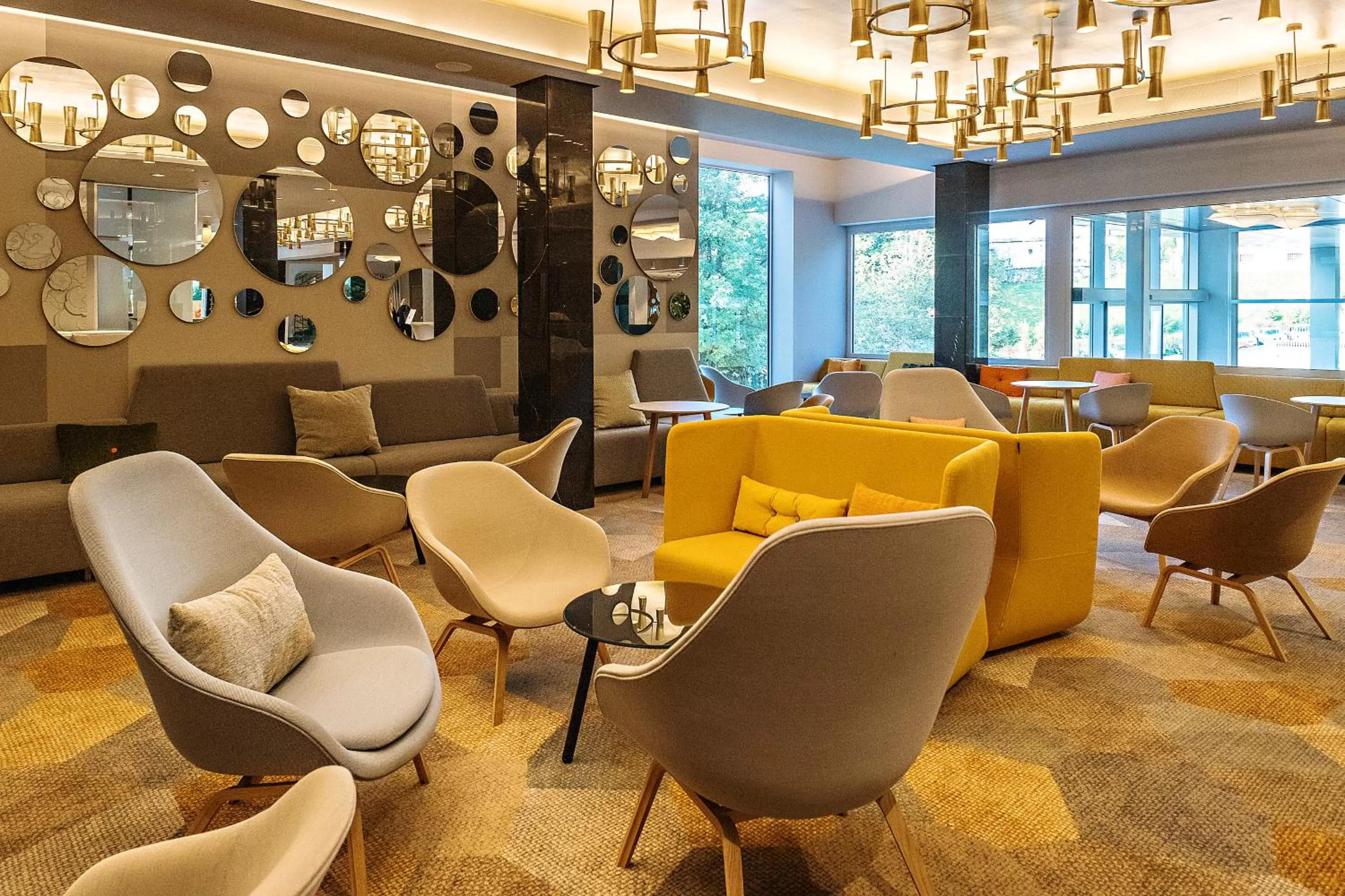 Seating area in Bled Rose Hotel