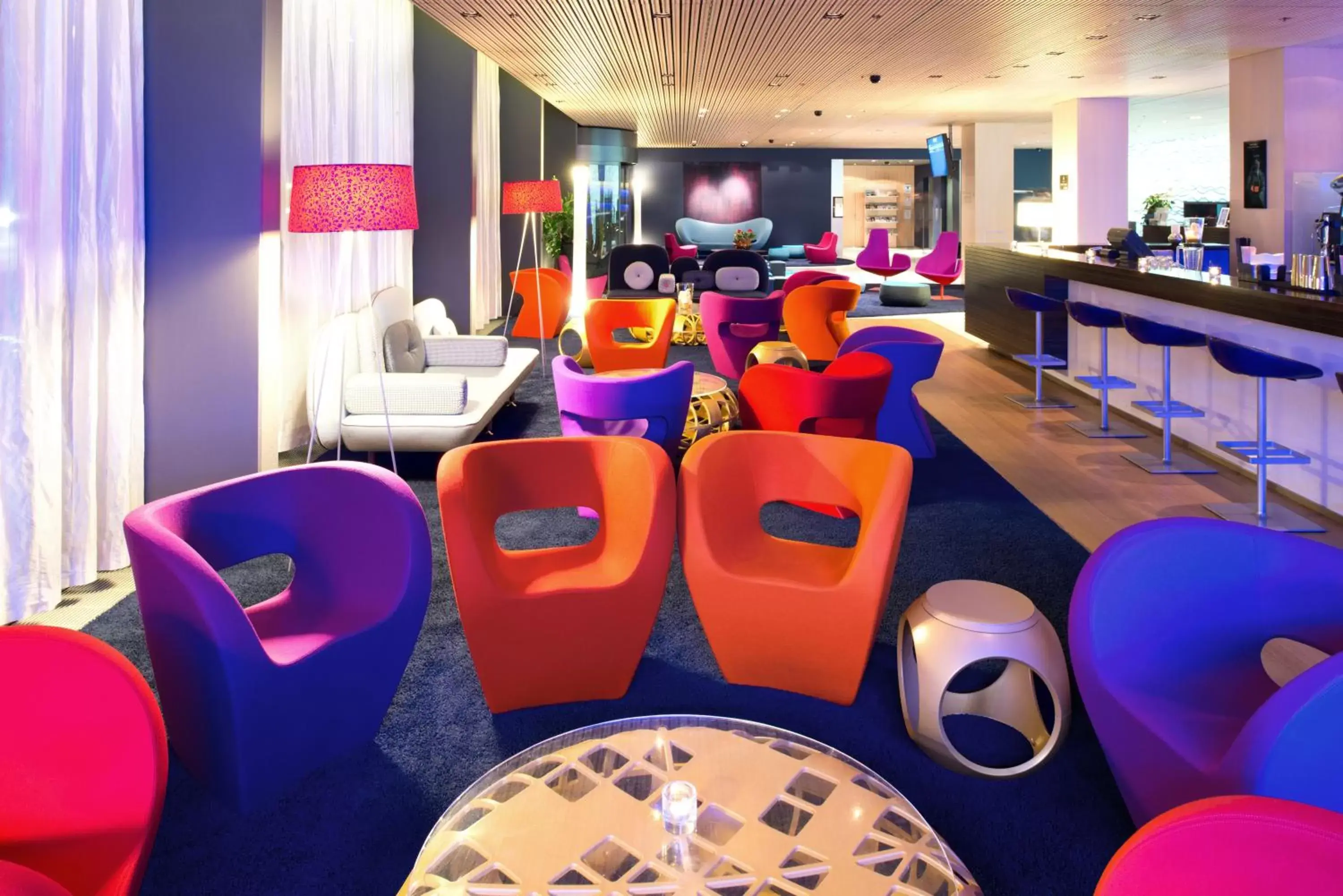 Lobby or reception in Radisson Blu Hotel, Lucerne