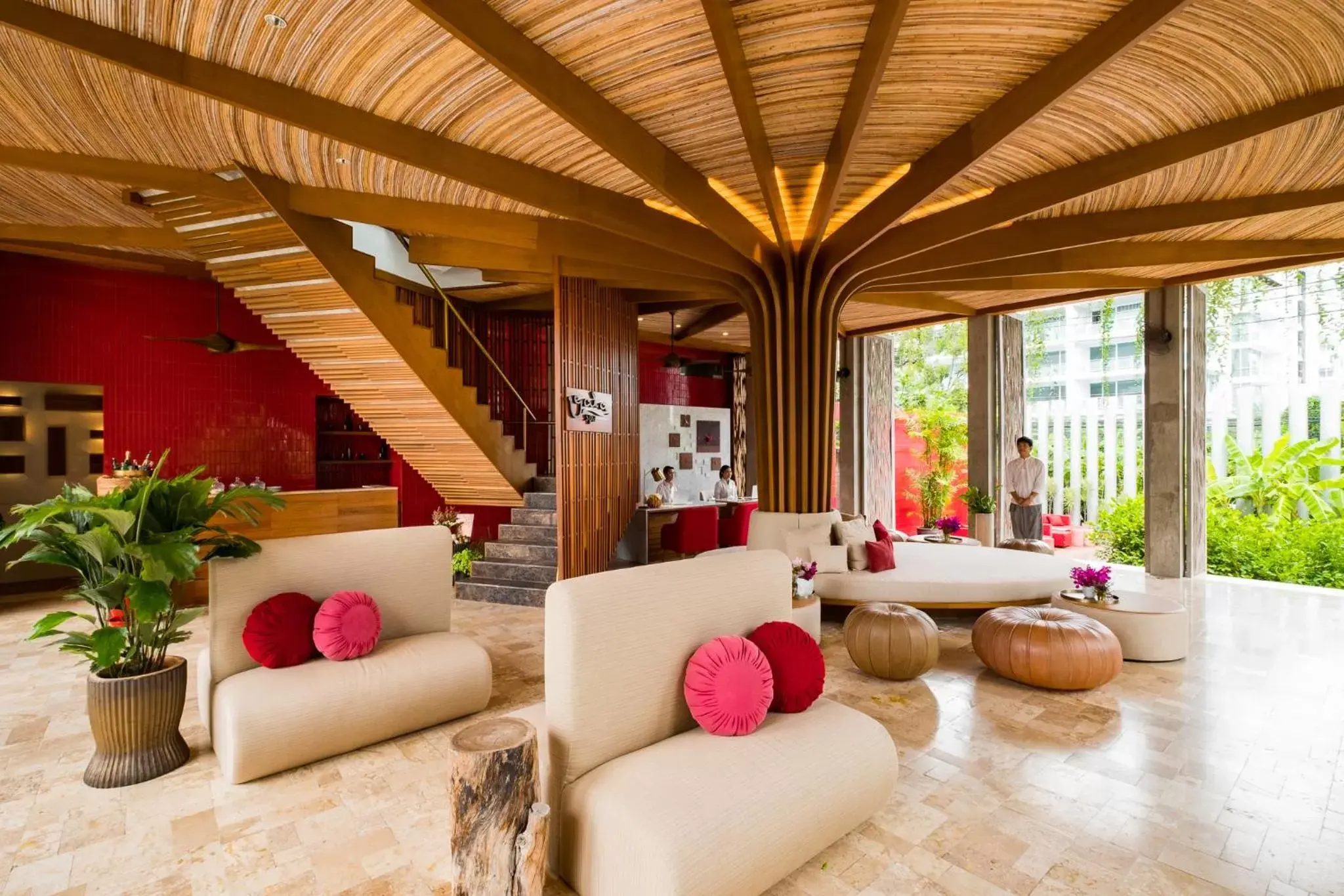 Lobby or reception in Let's Sea Hua Hin Al Fresco Resort Lobby or reception in Let's Sea Hua Hin Al Fresco Resort