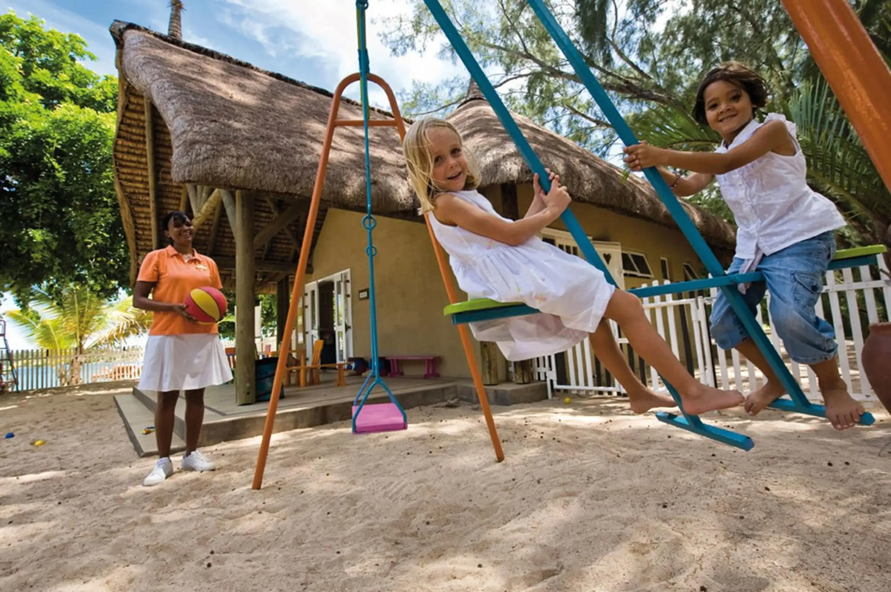 Children play ground in Maritim Resort & Spa Mauritius