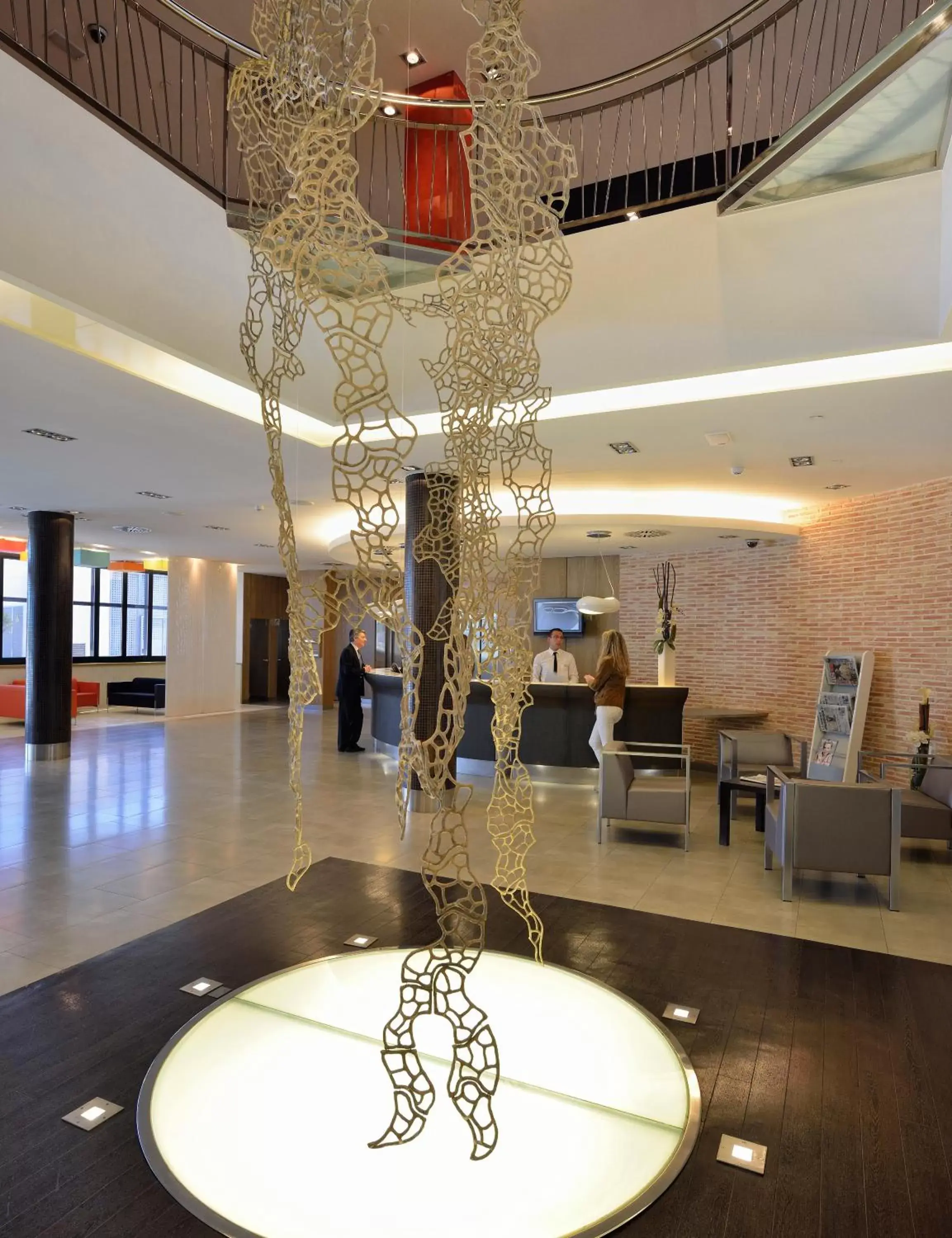 Lobby or reception in Occidental Murcia Agalia