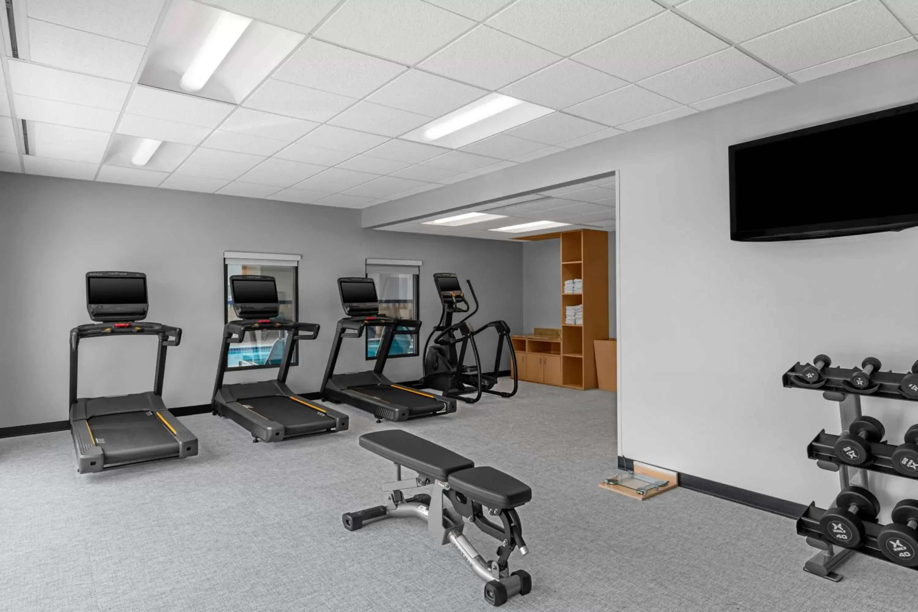 Fitness centre/facilities, Fitness Center/Facilities in TownPlaces Suite Denver Airport at Gateway Park