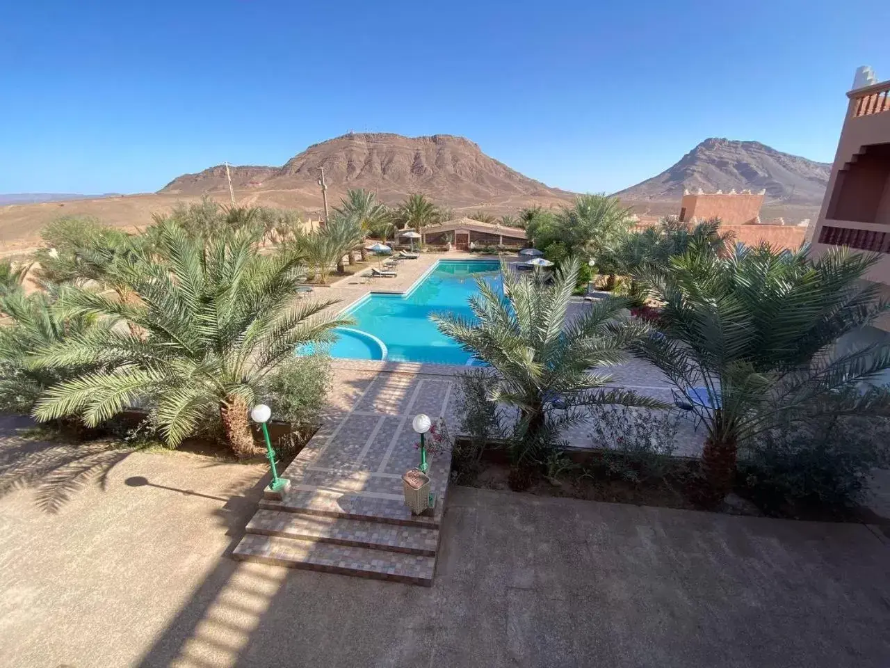 Swimming pool, Pool View in La Perle Du Drâa