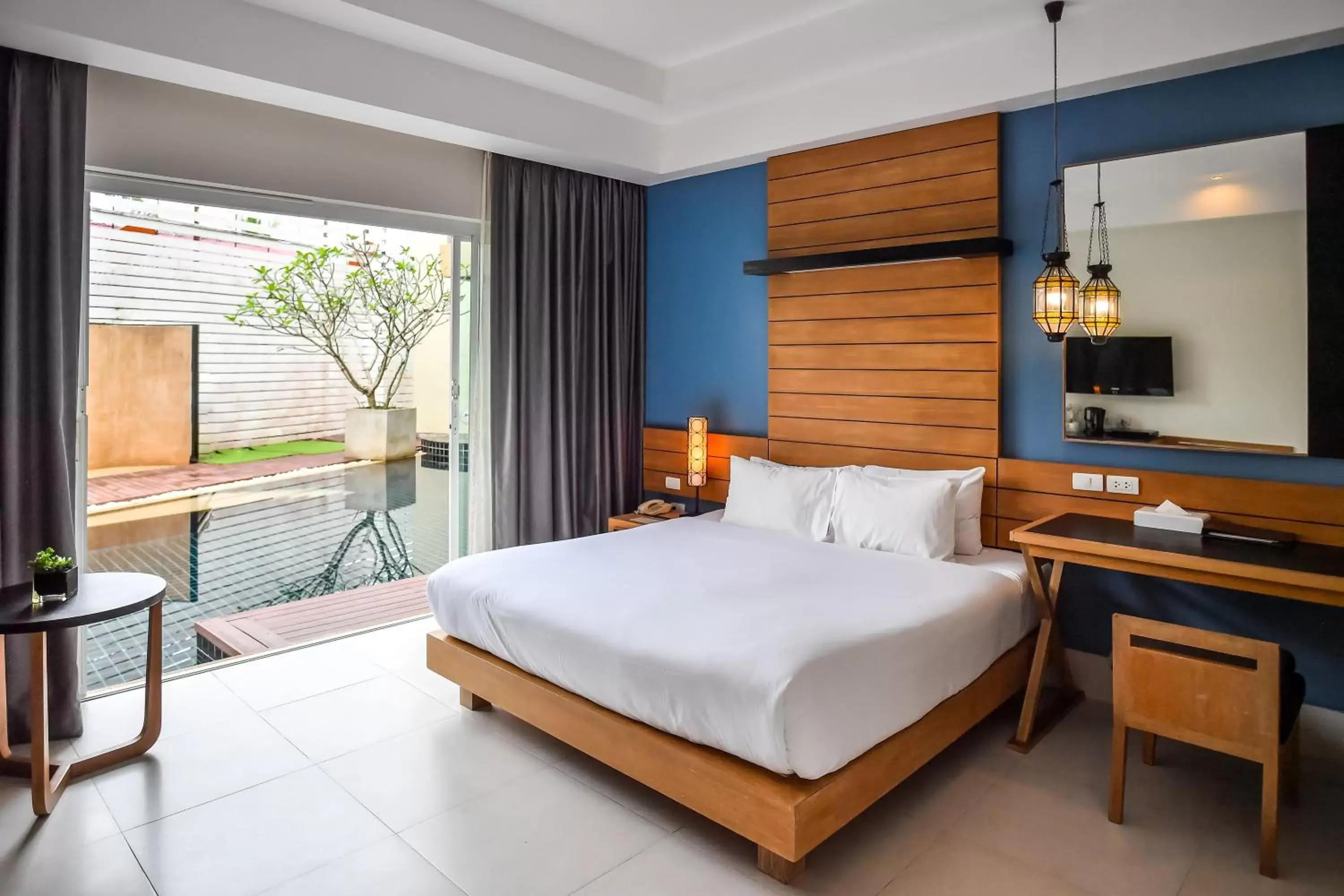 View (from property/room), Bed in Navinda Krabi - SHA Plus