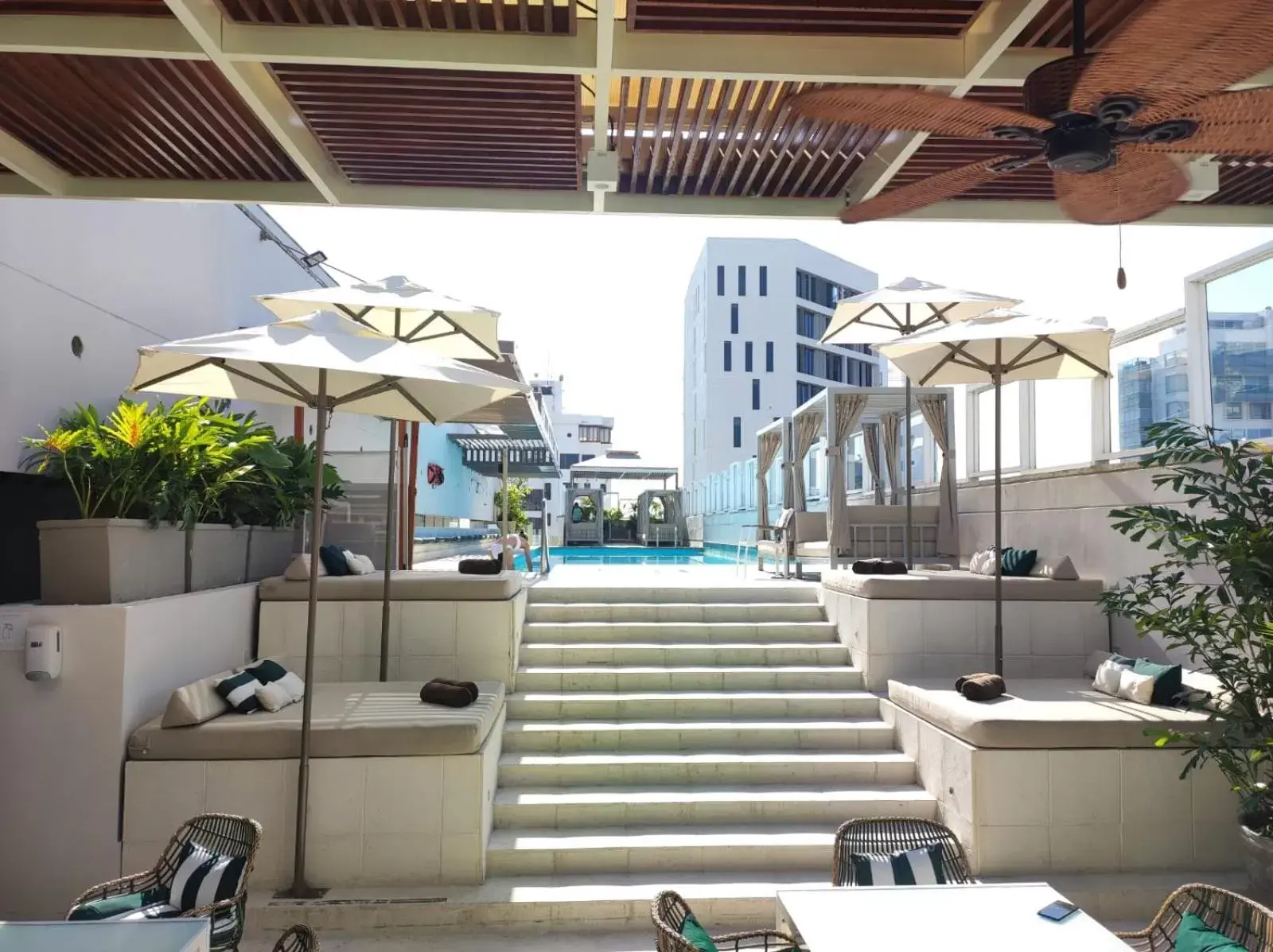 Balcony/Terrace in Holiday Inn Express - Cartagena Bocagrande, an IHG Hotel