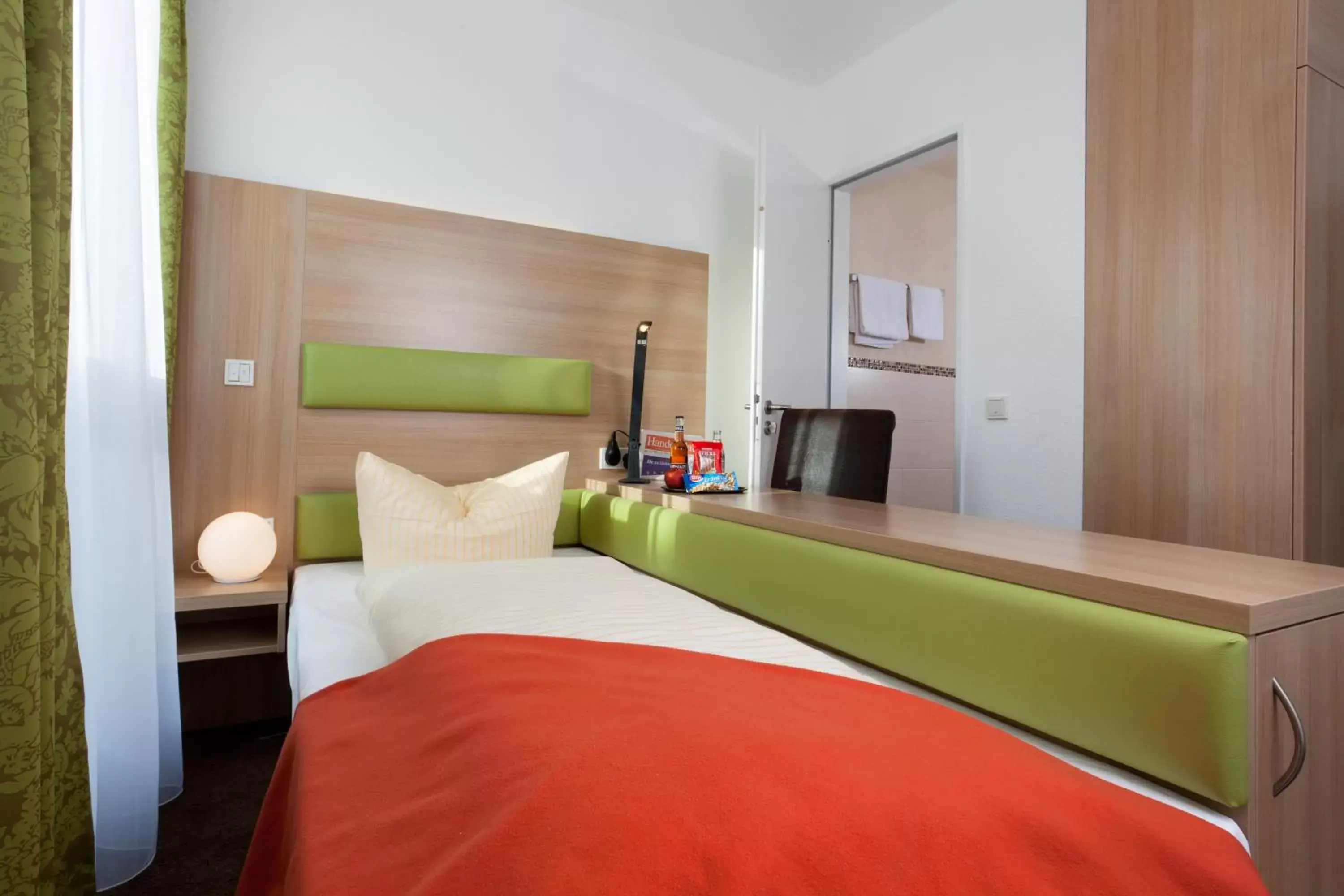Bed in Hotel Aviva
