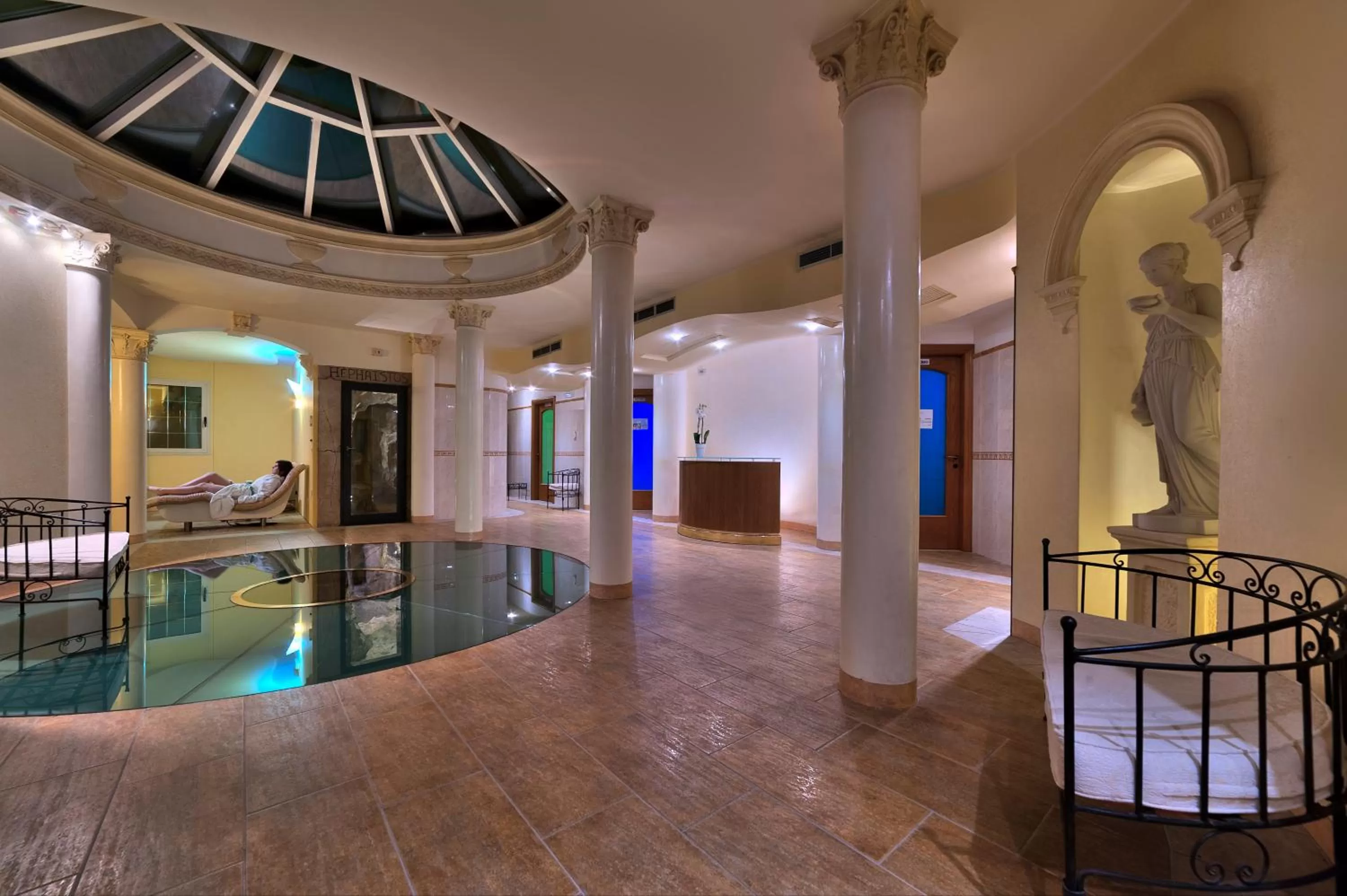 Spa and wellness centre/facilities in Hotel Terme Patria