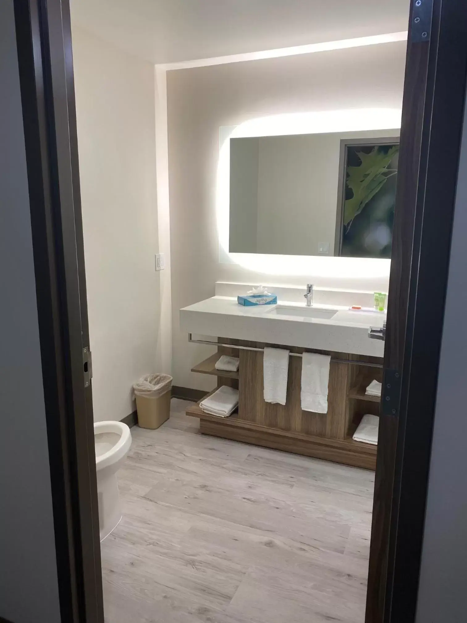 Bathroom in Wyndham Garden Orlando Airport