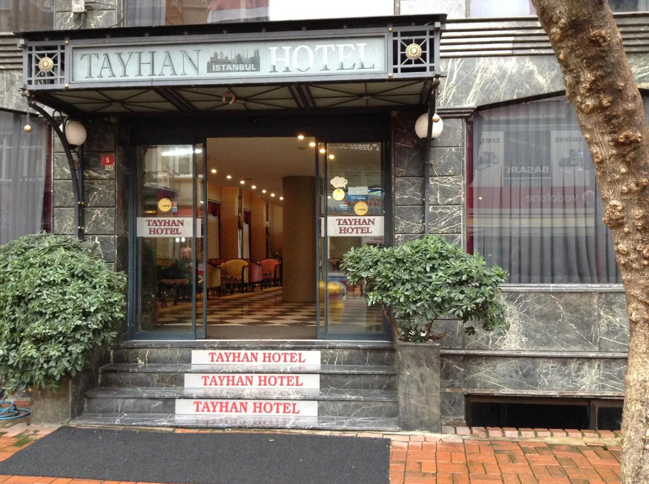 Facade/entrance in Tayhan Hotel