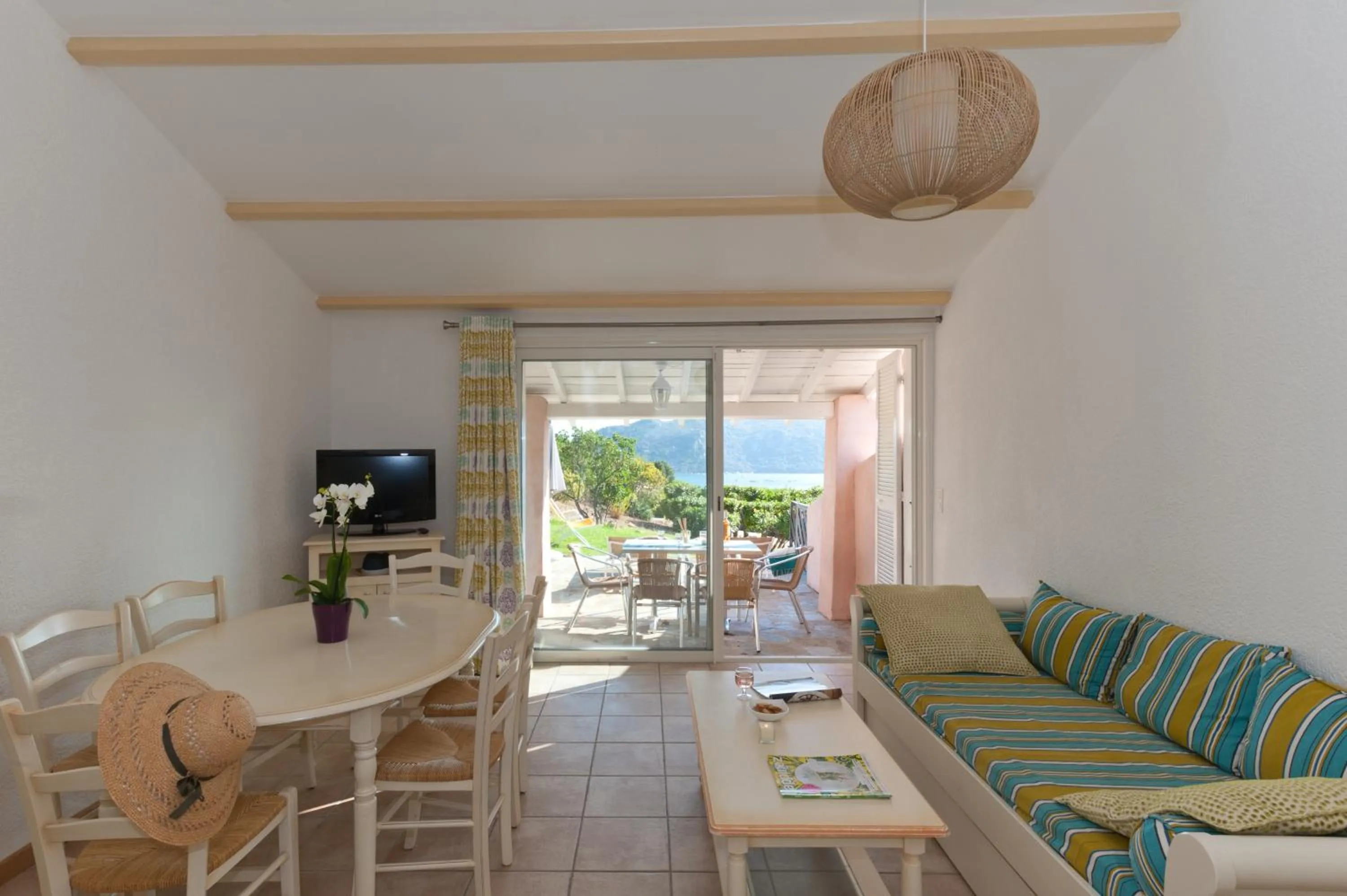 Living room in Résidence Marina Di Santa Giulia