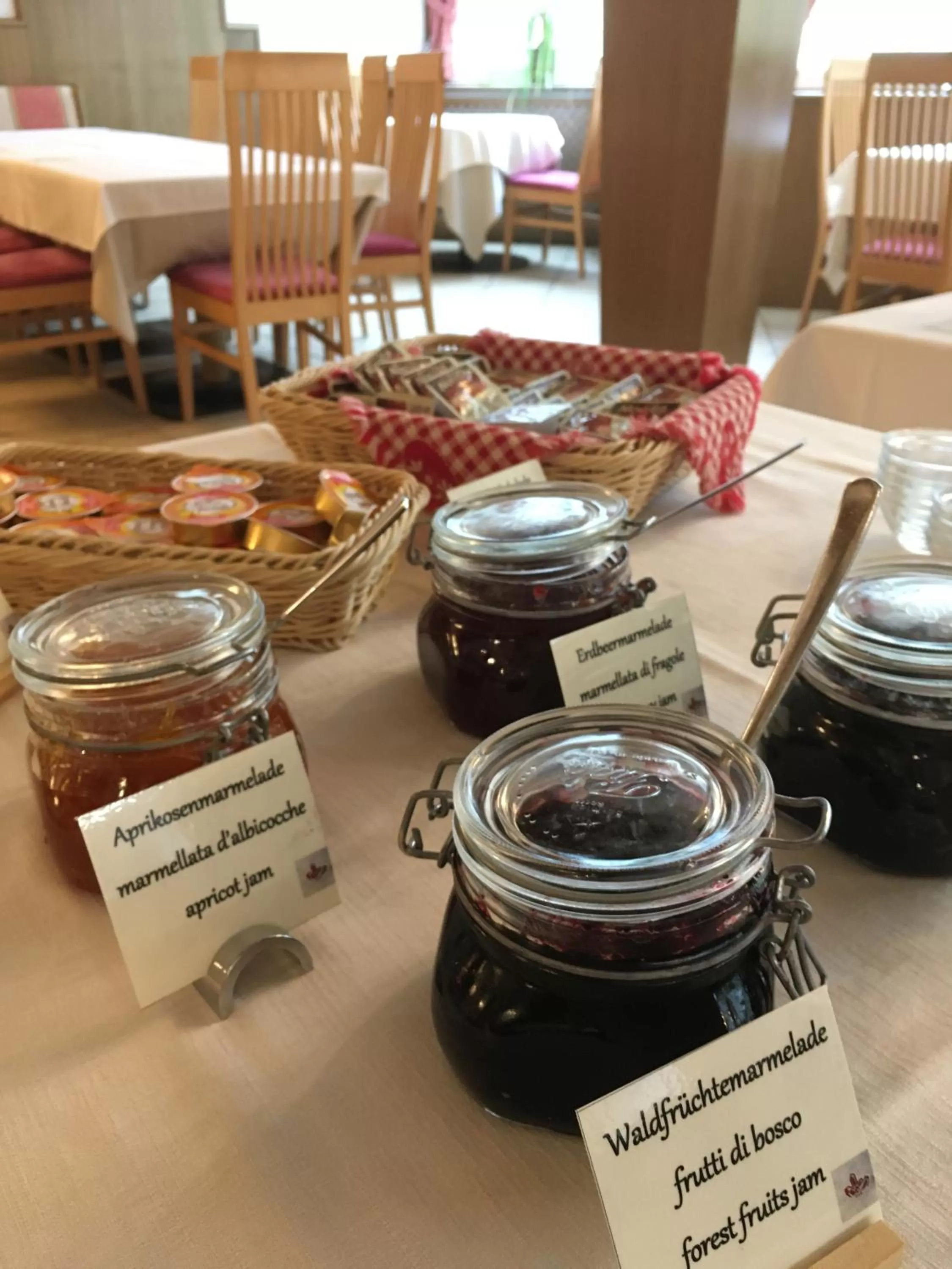 Buffet breakfast in Hotel Bergkristall