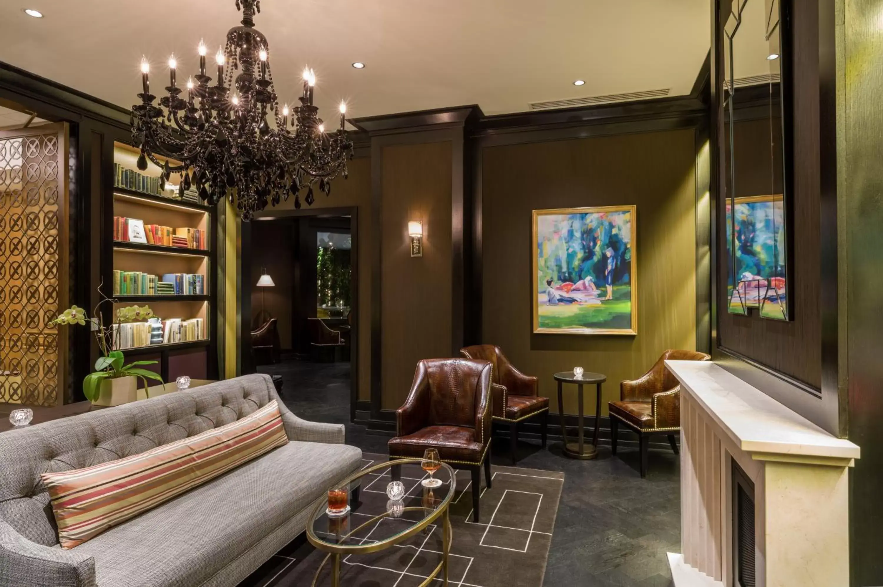 Library, Seating Area in The Rittenhouse Hotel