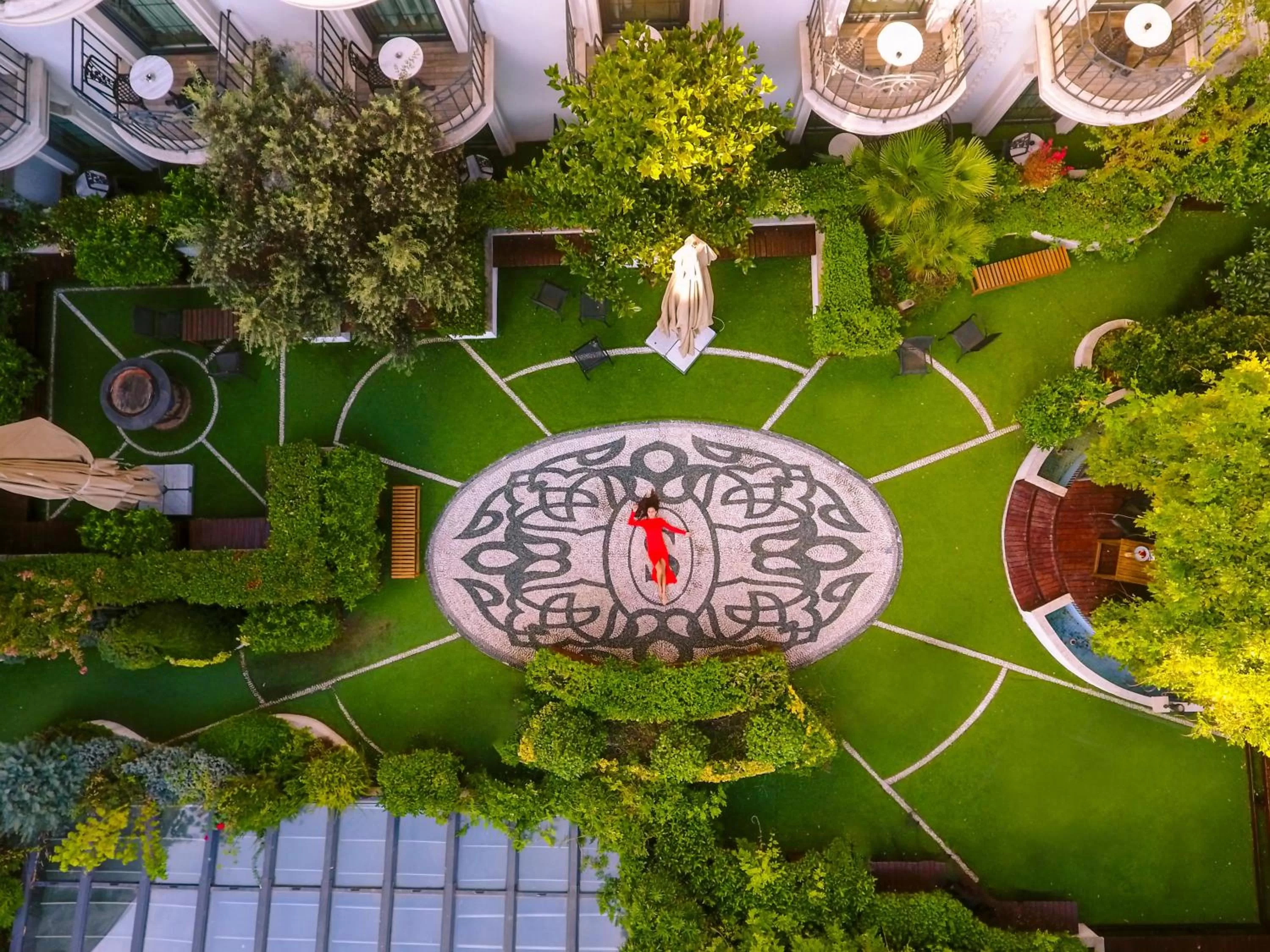 Bird's eye view in Sura Design Hotel & Suites