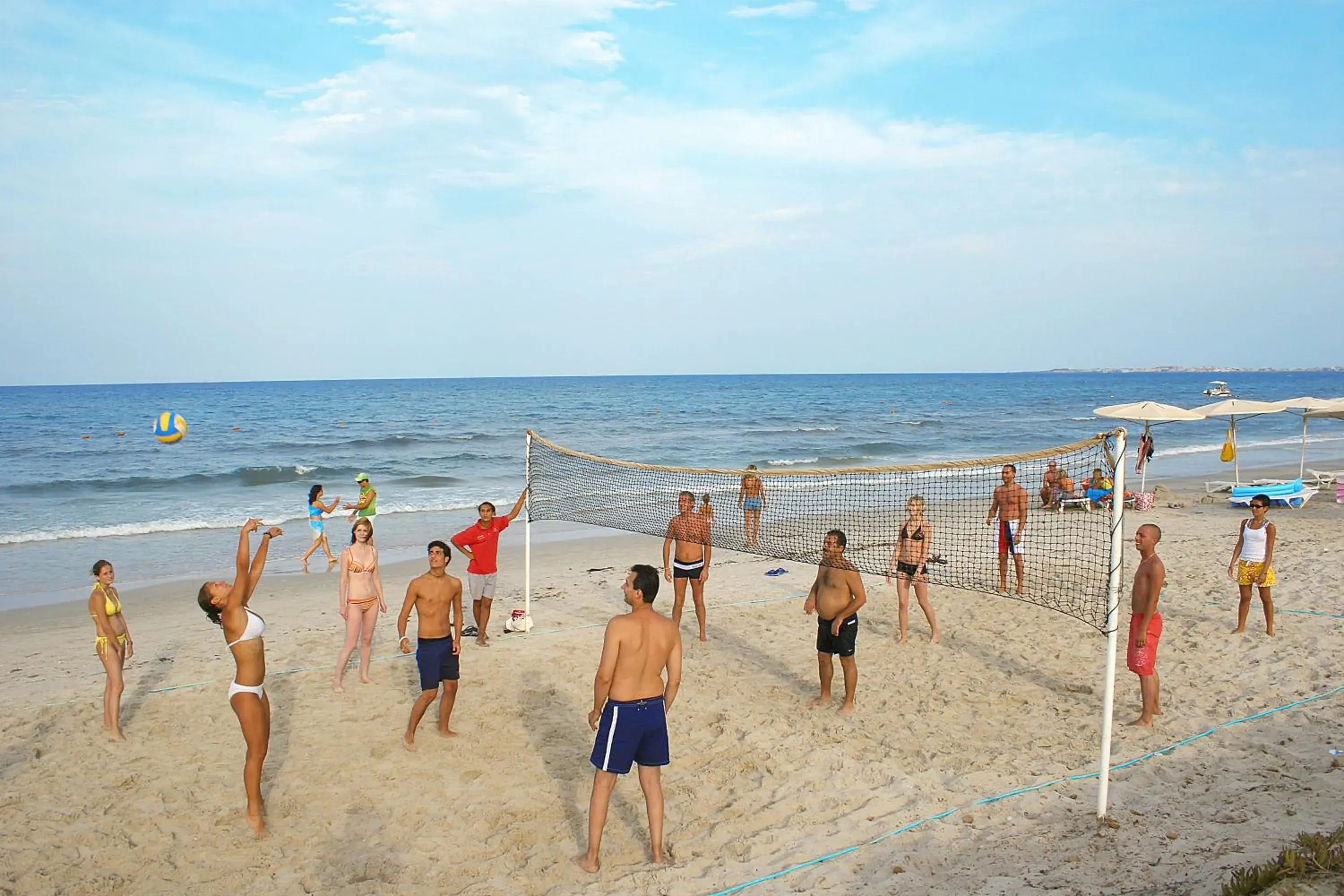 Beach in El Mouradi Mahdia