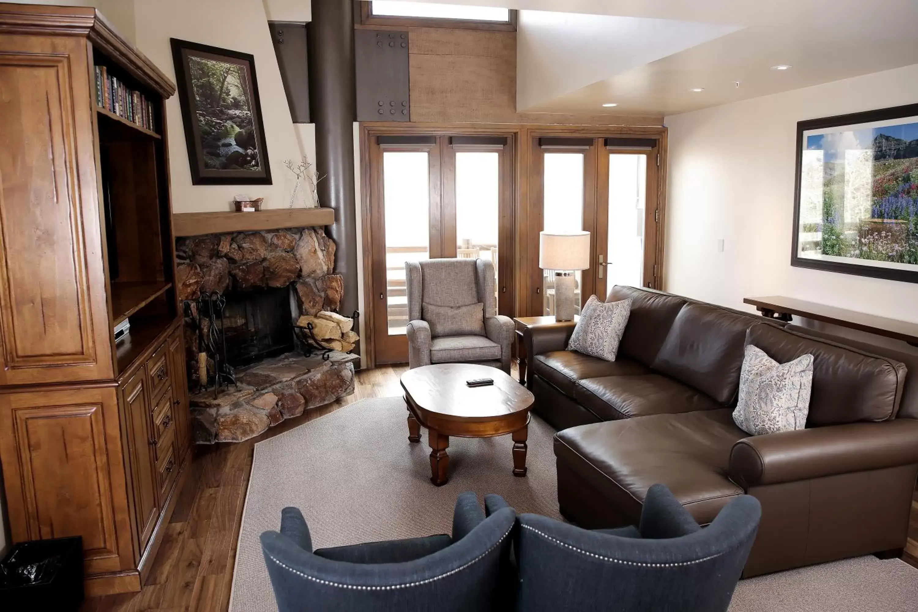 Living room, Seating Area in Stein Eriksen Lodge Deer Valley