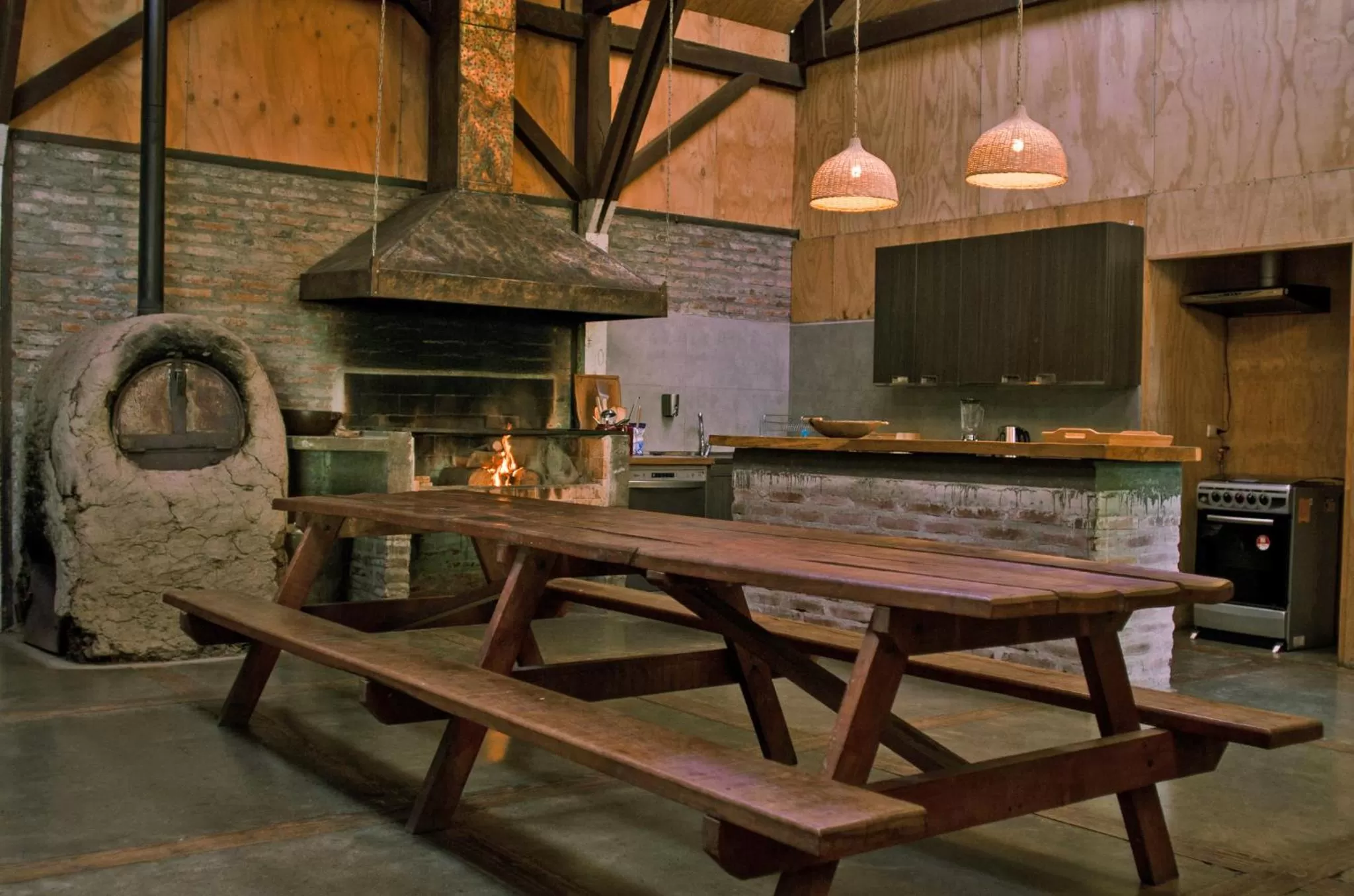 BBQ Facilities in Family Orchard Bed & Breakfast