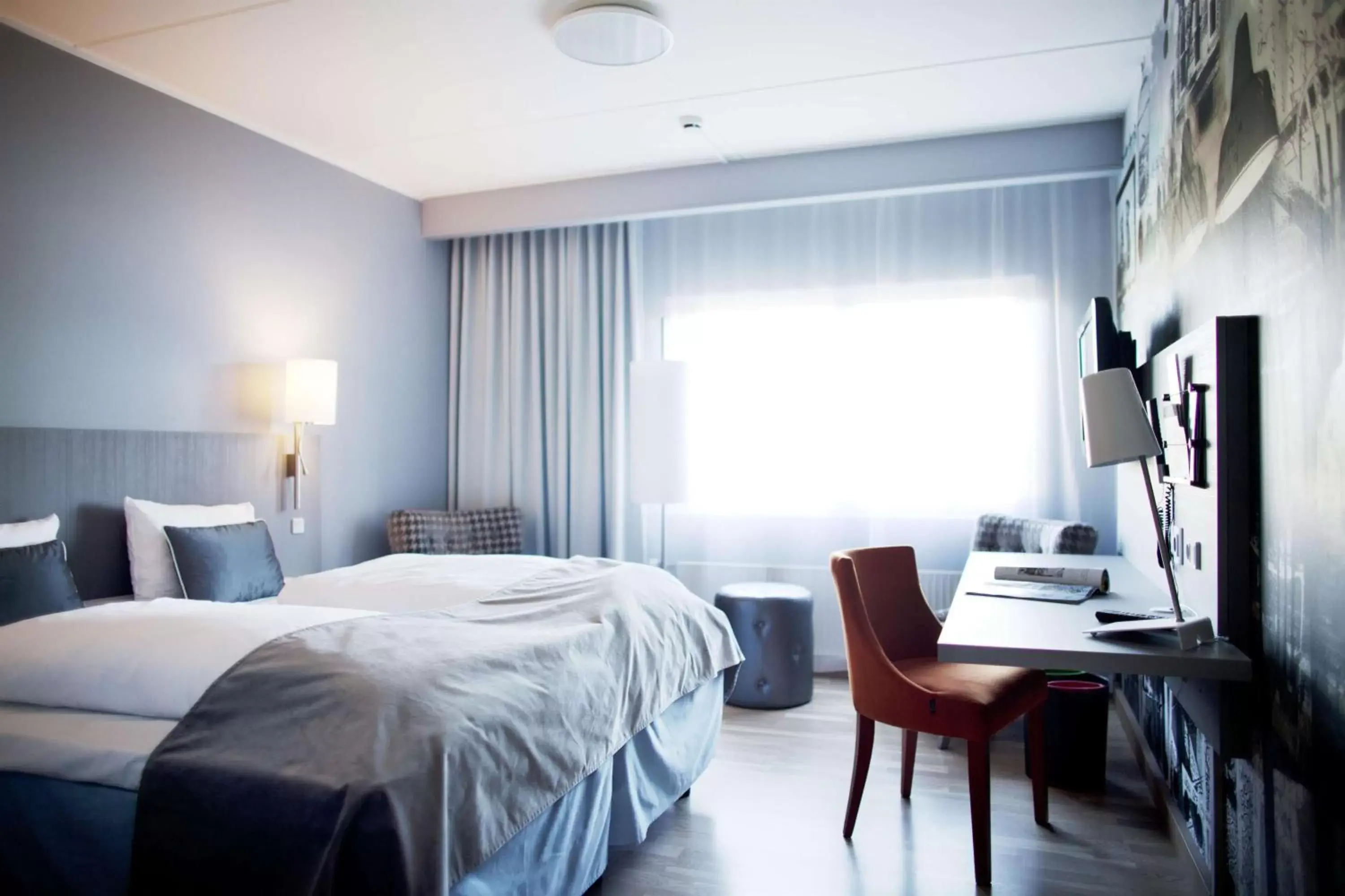 Photo of the whole room, Bed in Scandic Kolding