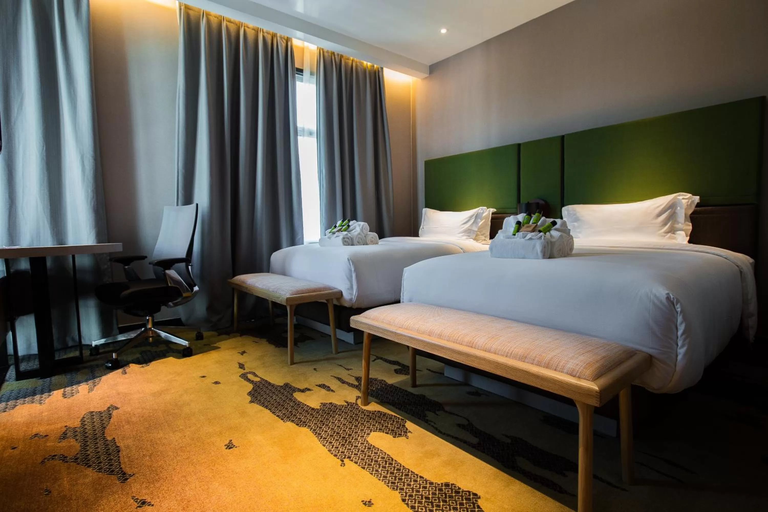 Bed in King Park Hotel Kota Kinabalu