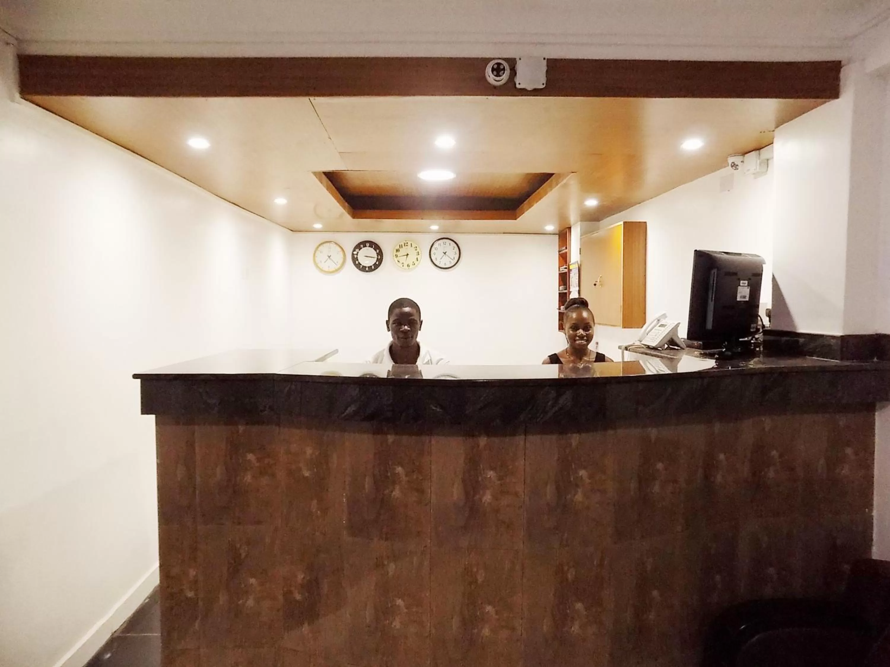 Lobby or reception in Sunrise Hotel Kampala