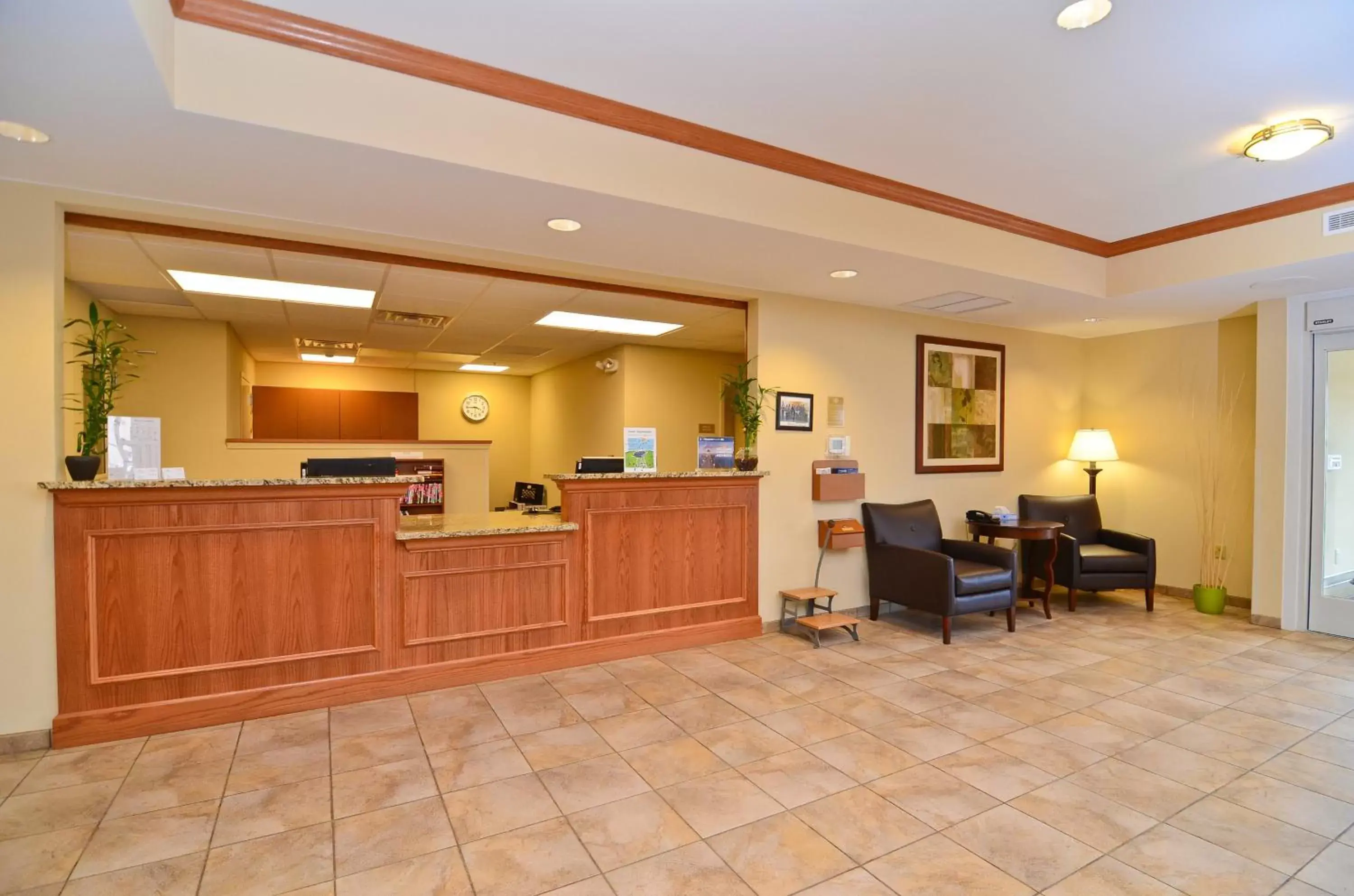 Property building, Lobby/Reception in Candlewood Suites Chambersburg, an IHG Hotel