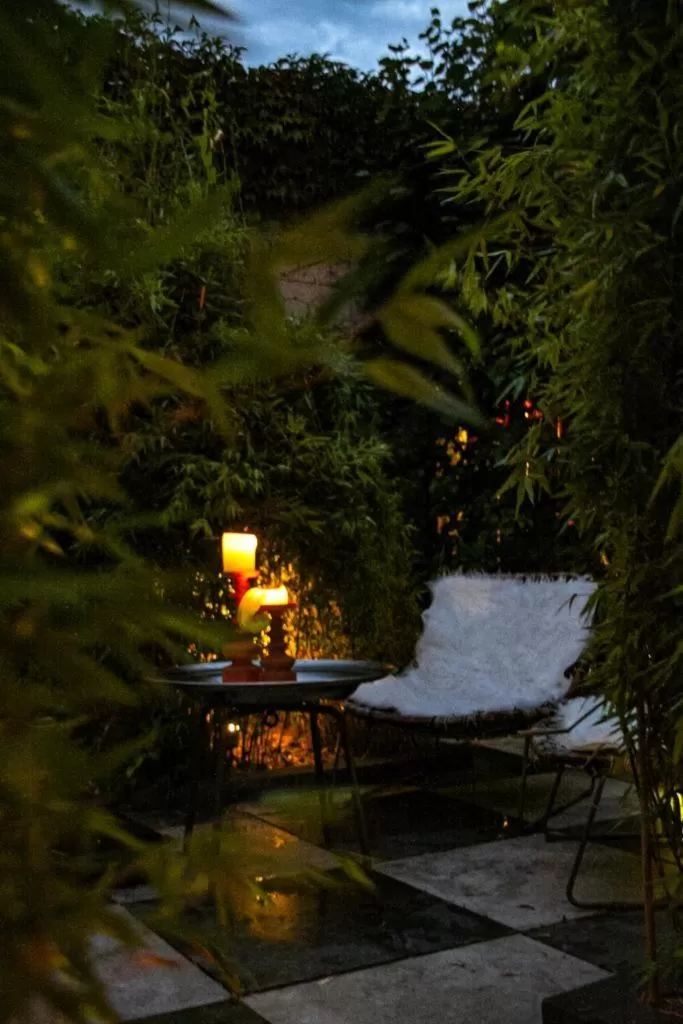 Garden in Bed&Breakfast Tussen de Poorten