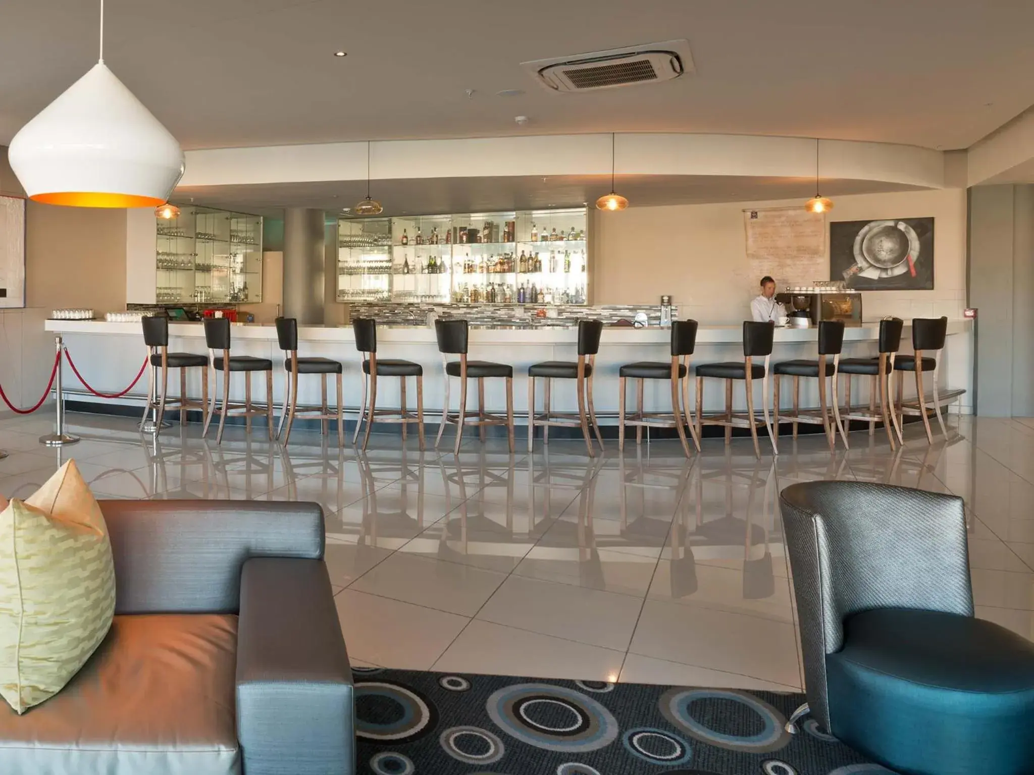 Lounge or bar in Krystal Beach Hotel
