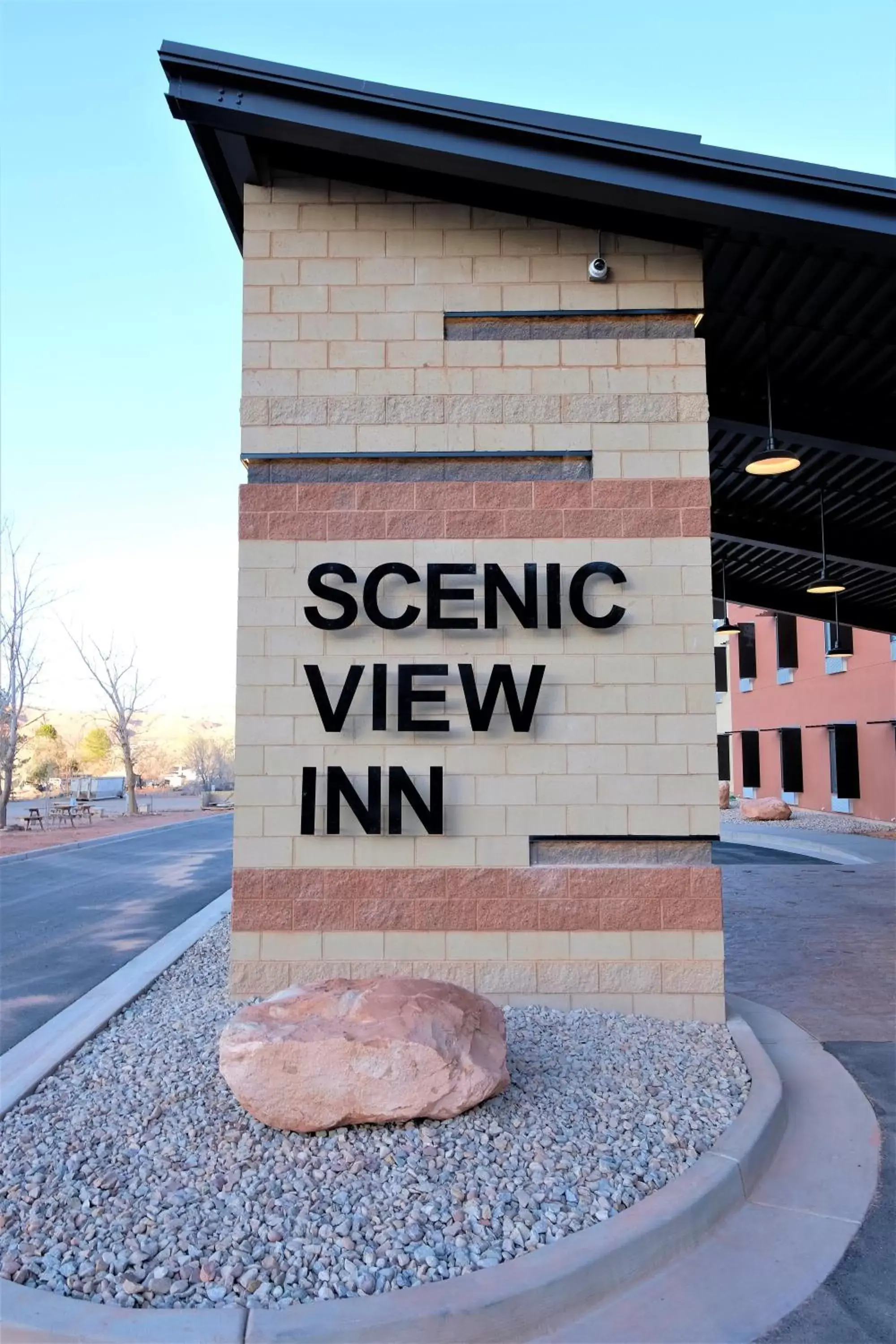 Property logo or sign in Scenic View Inn & Suites Moab