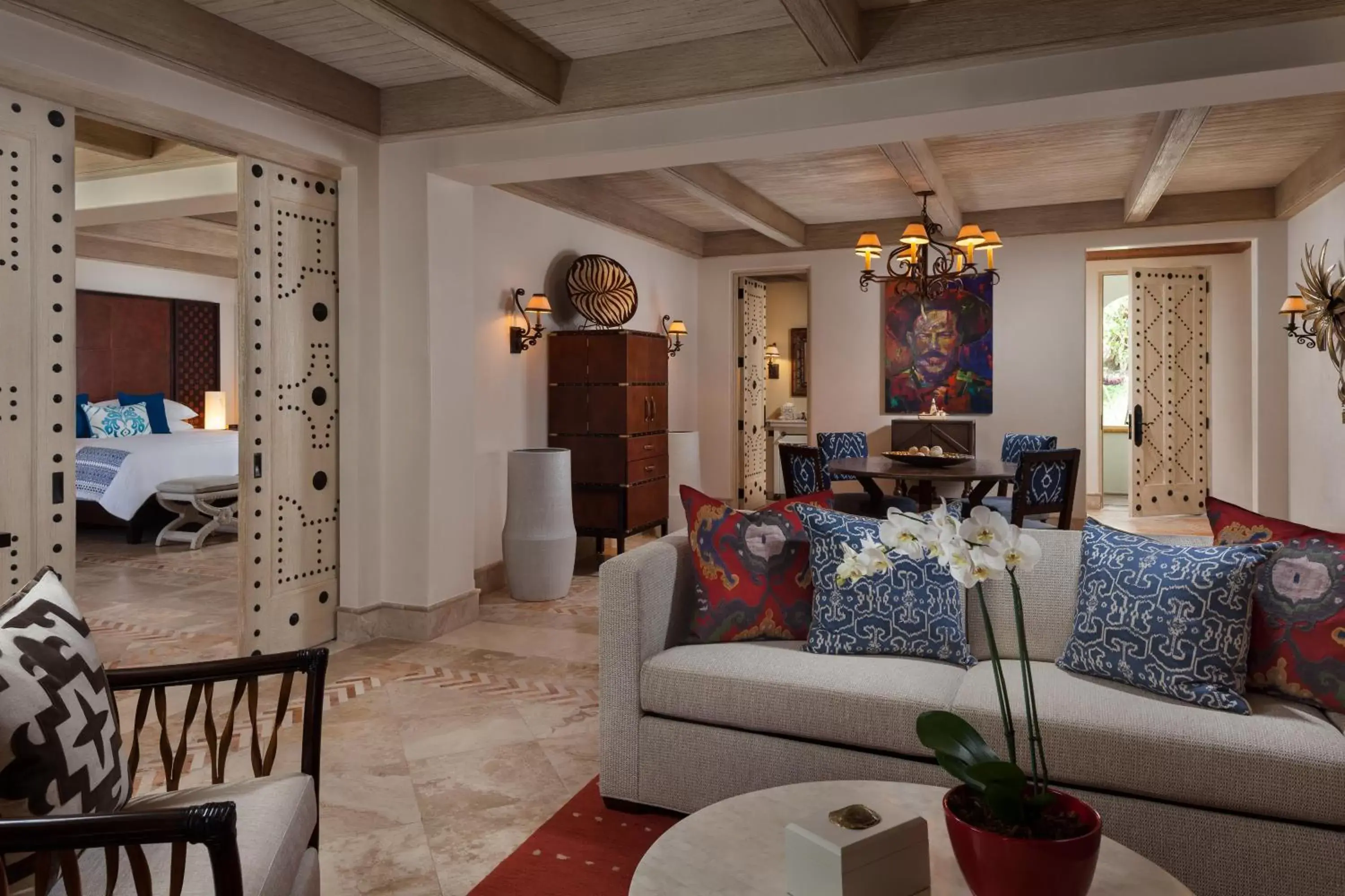 Photo of the whole room, Seating Area in One&Only Palmilla