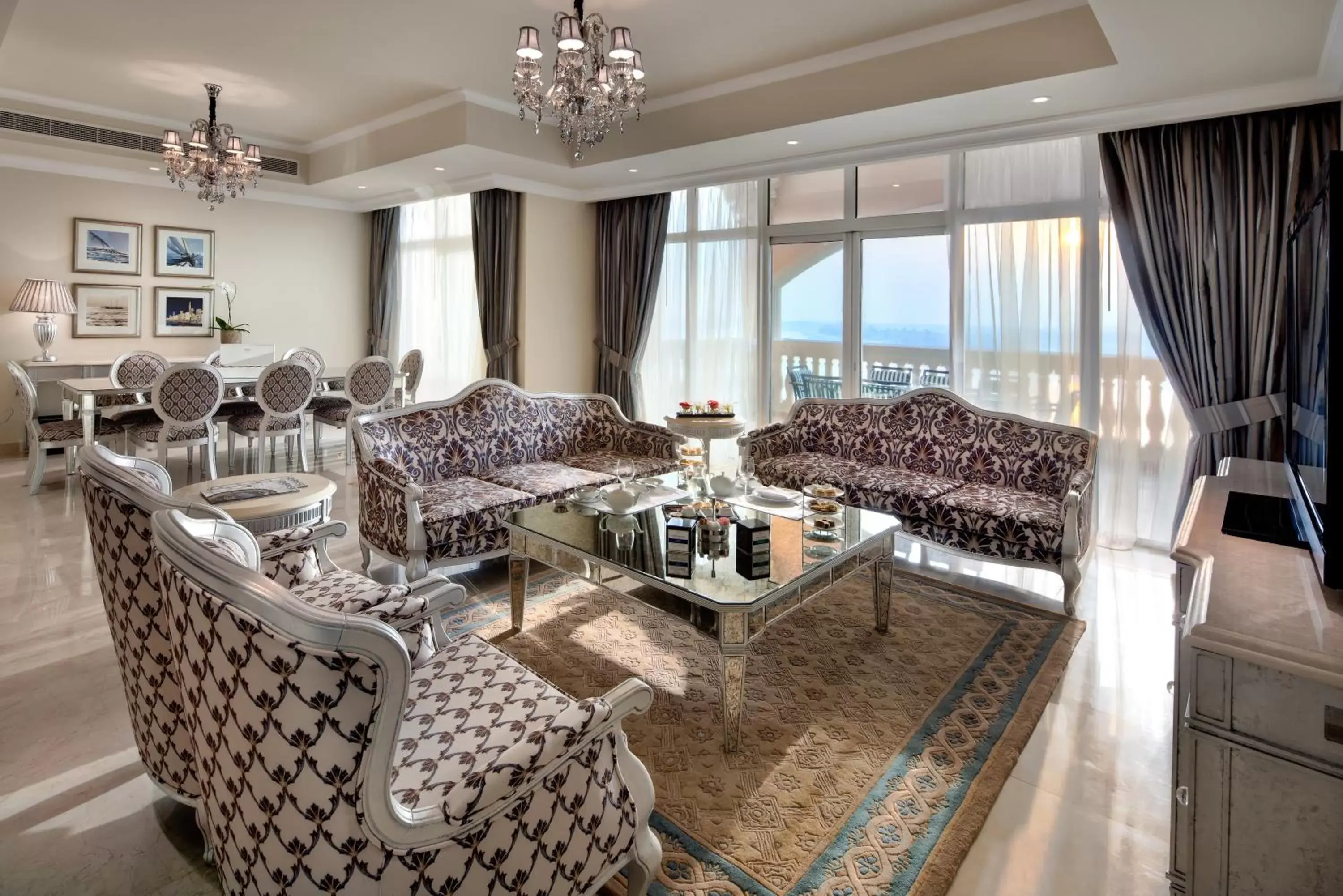 Living room, Seating Area in Kempinski Hotel & Residences Palm Jumeirah