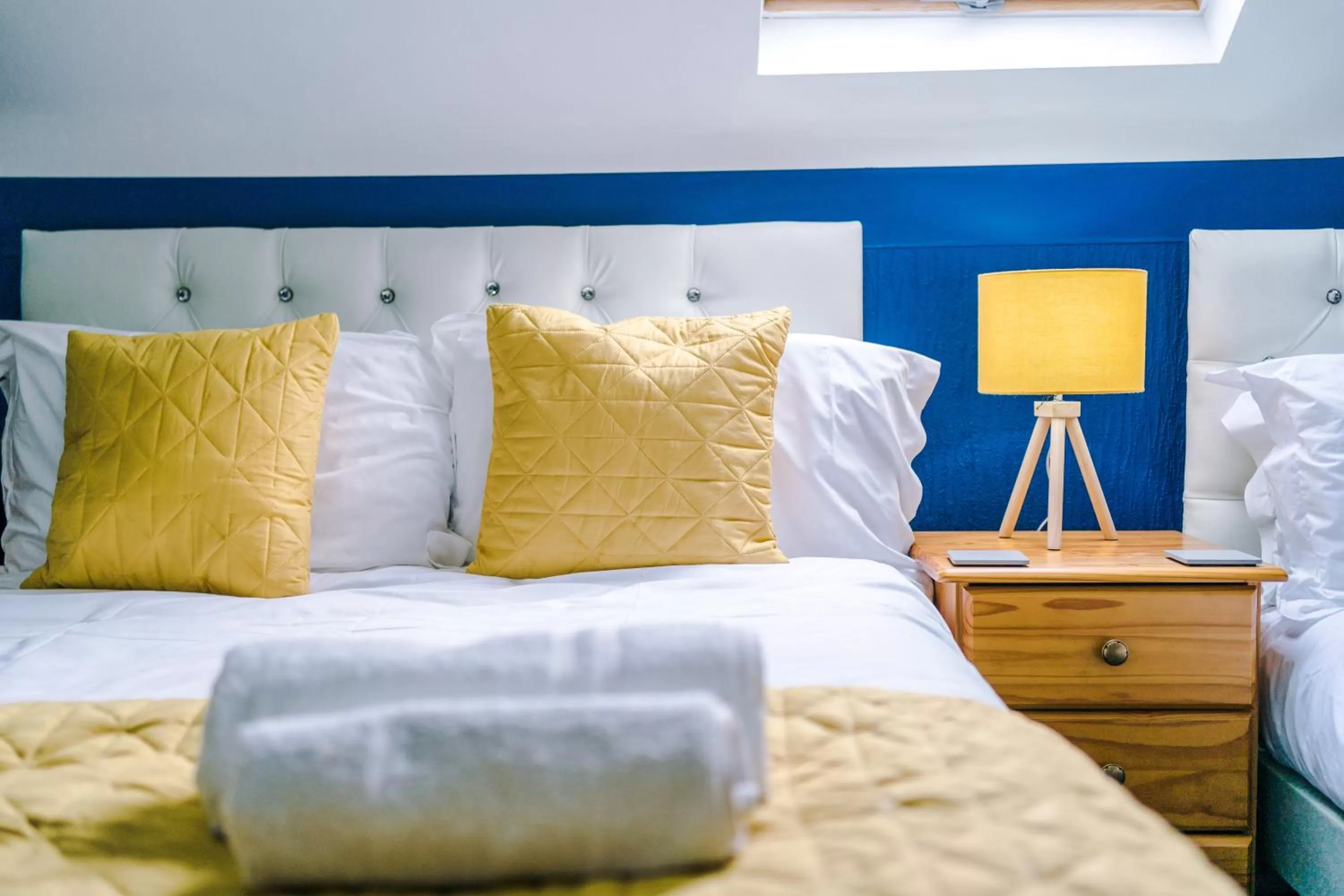 Bed in Pebbles Guest House