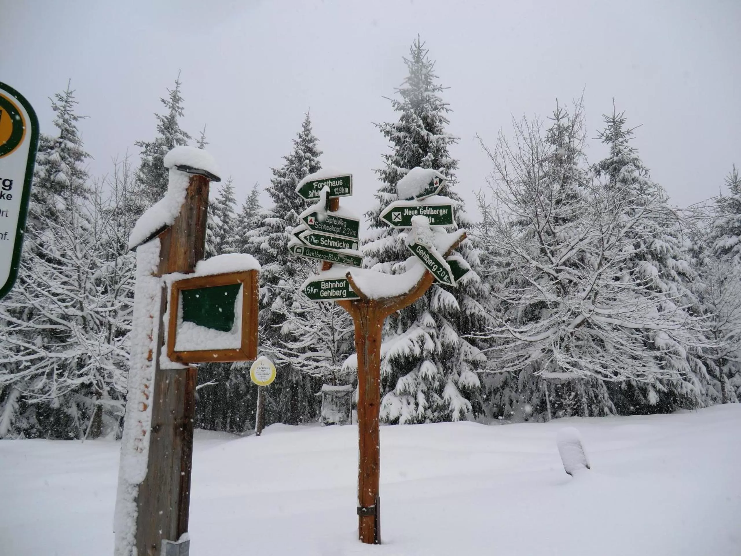 Winter in Hotel Zum Schneekopf "Garni"