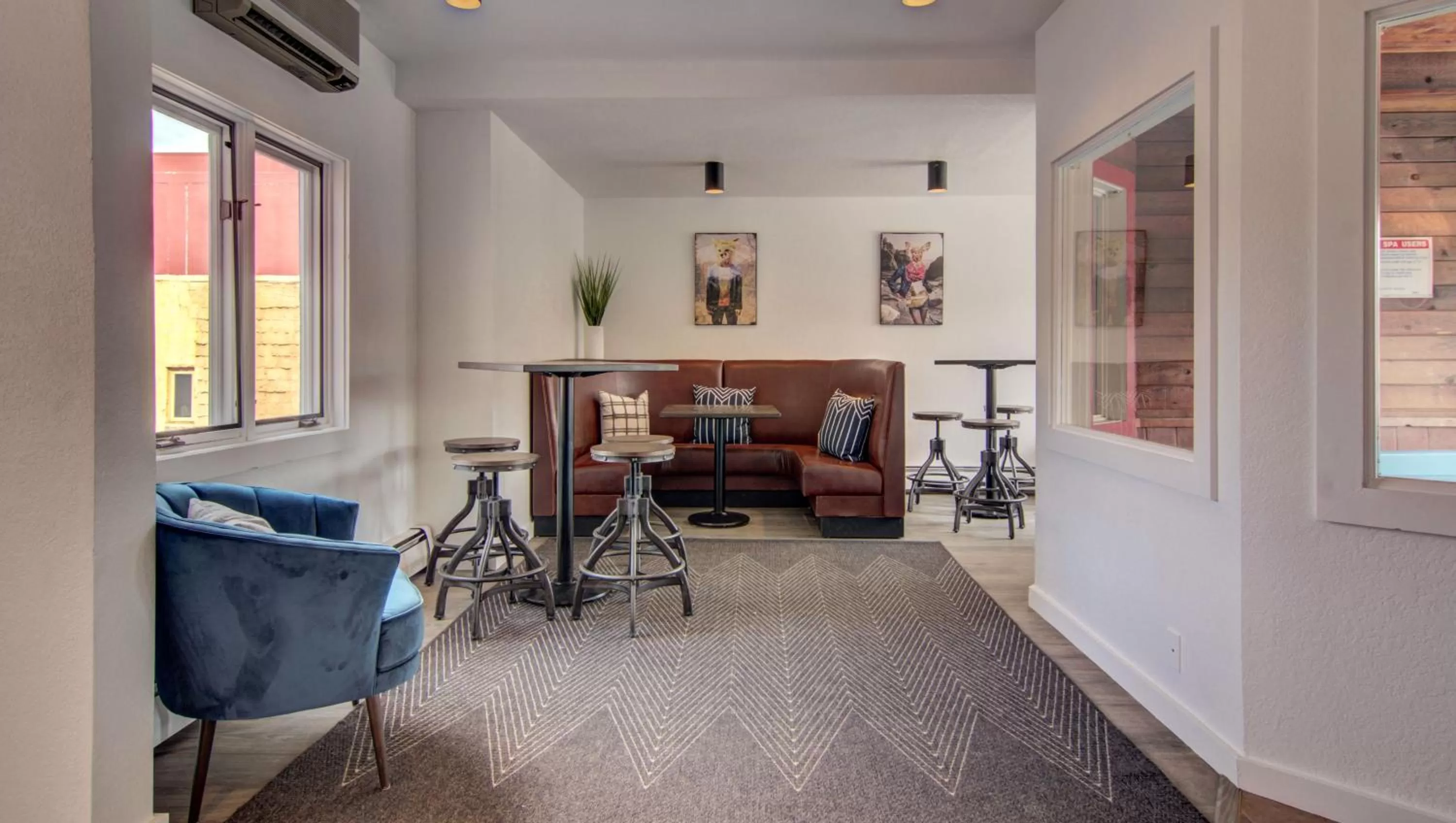 Lobby or reception in The Bristol Hotel