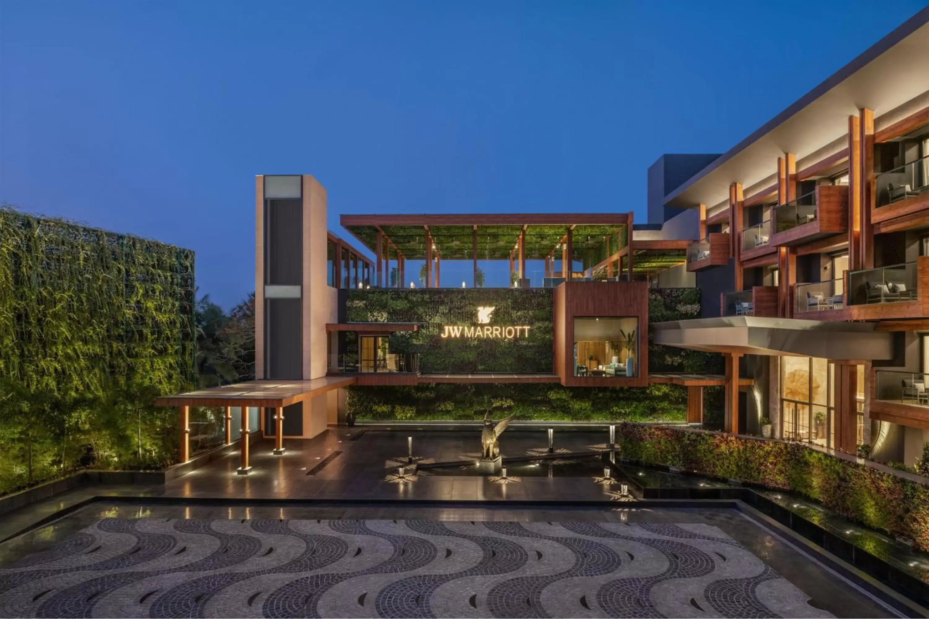 Property Building in JW Marriott Goa