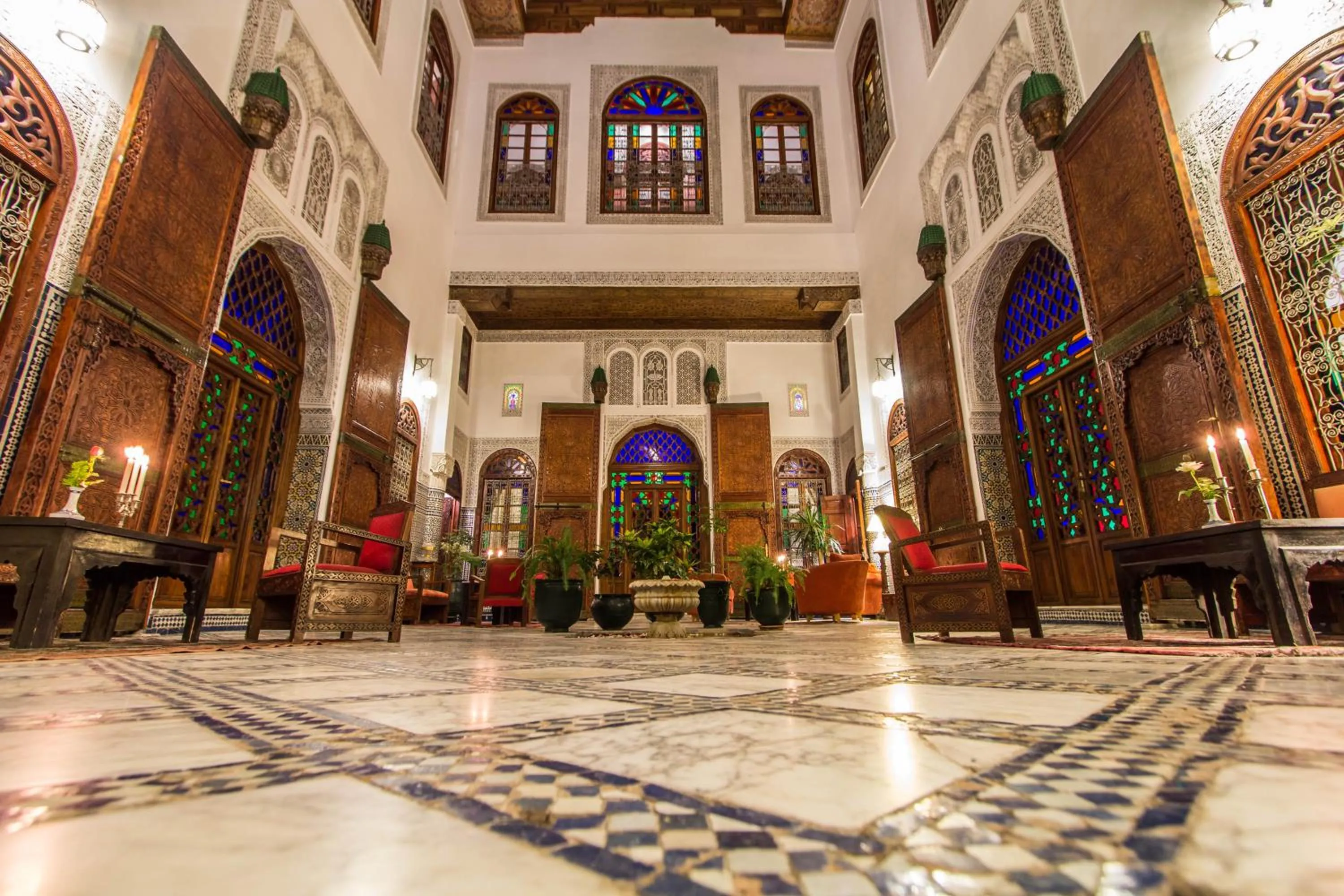 Patio in Riad - Dar Al Andalous