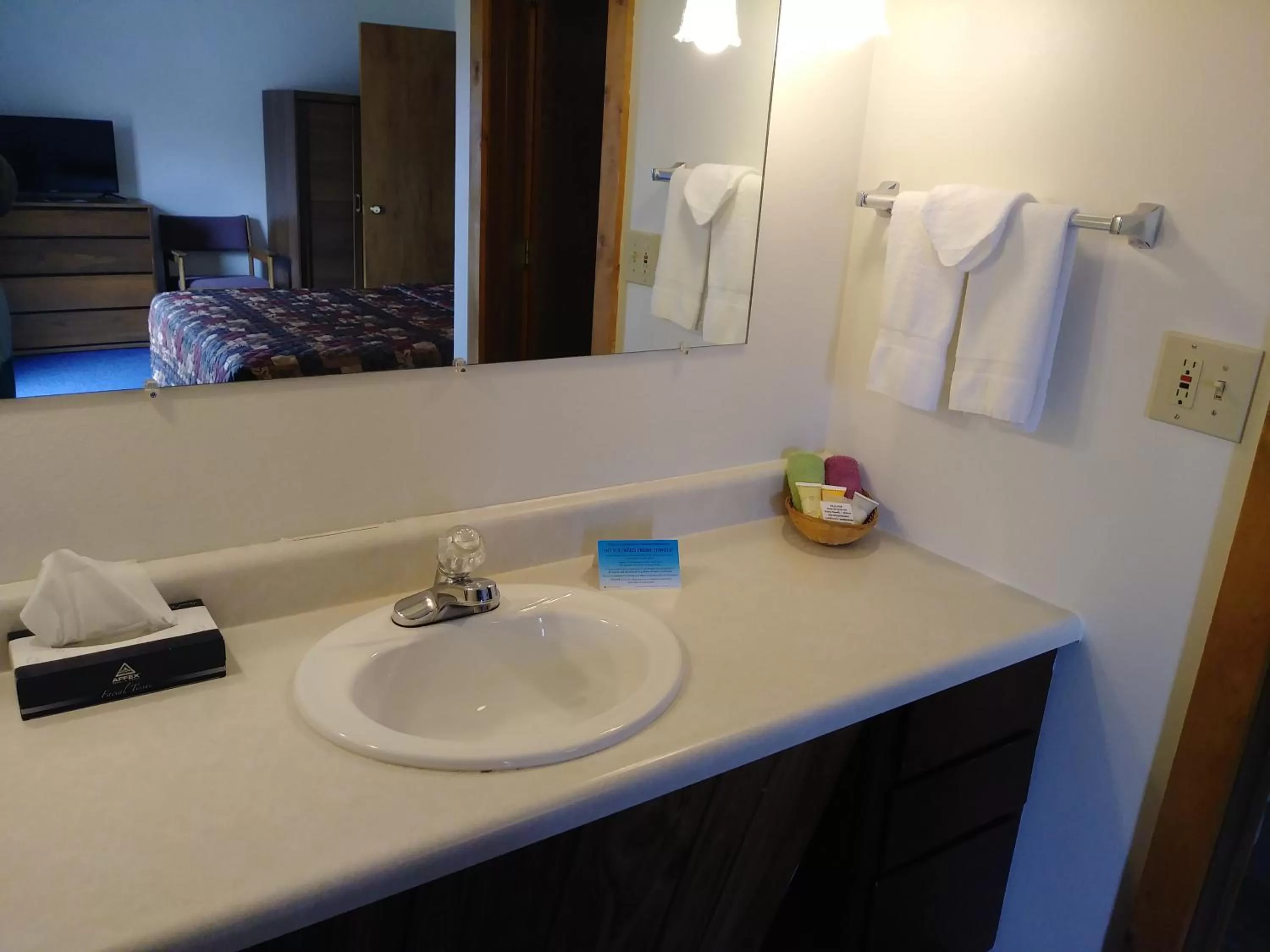 Bathroom in The Sturgis Motel