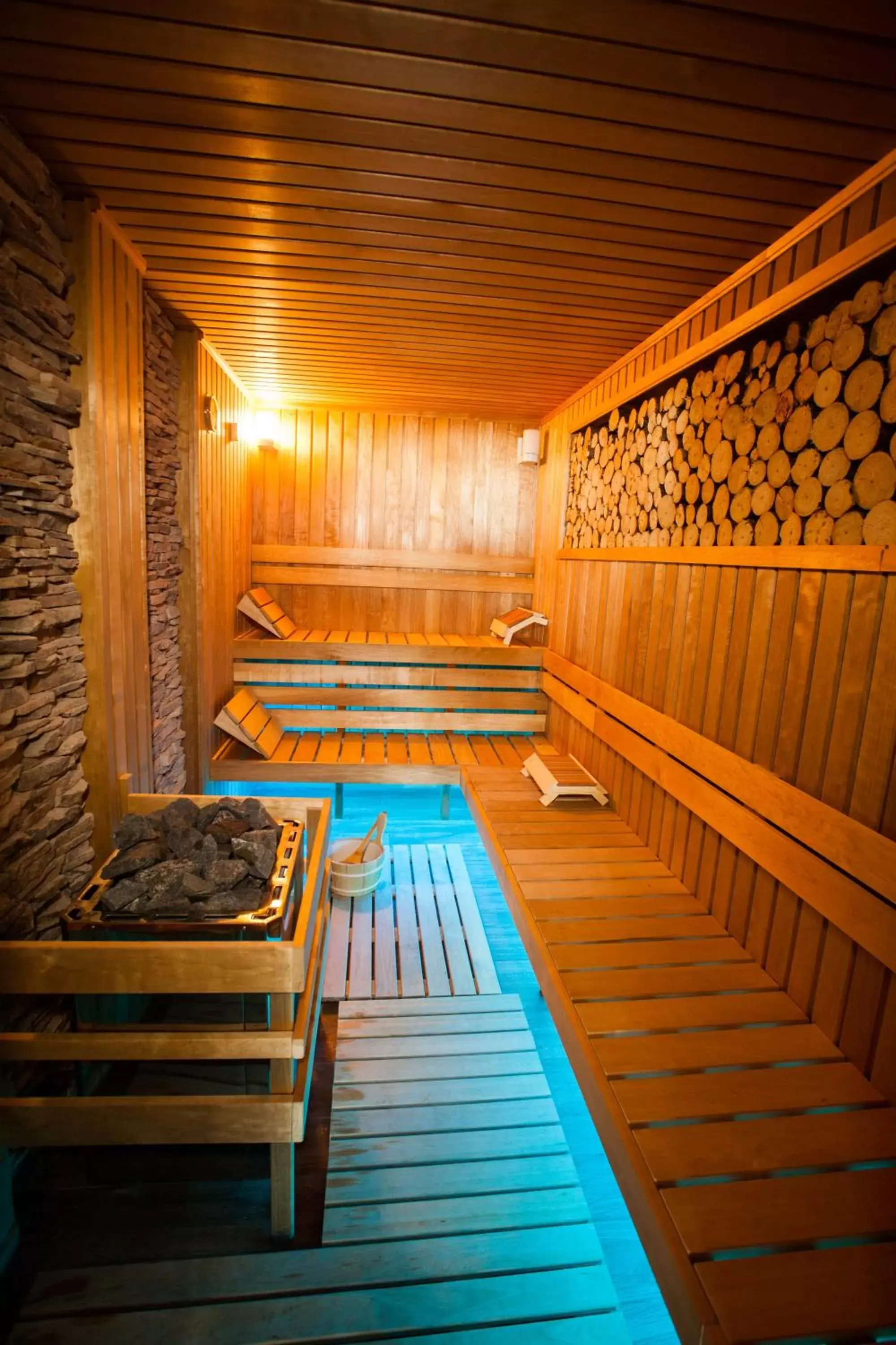 Sauna in Amira Boutique Hotel