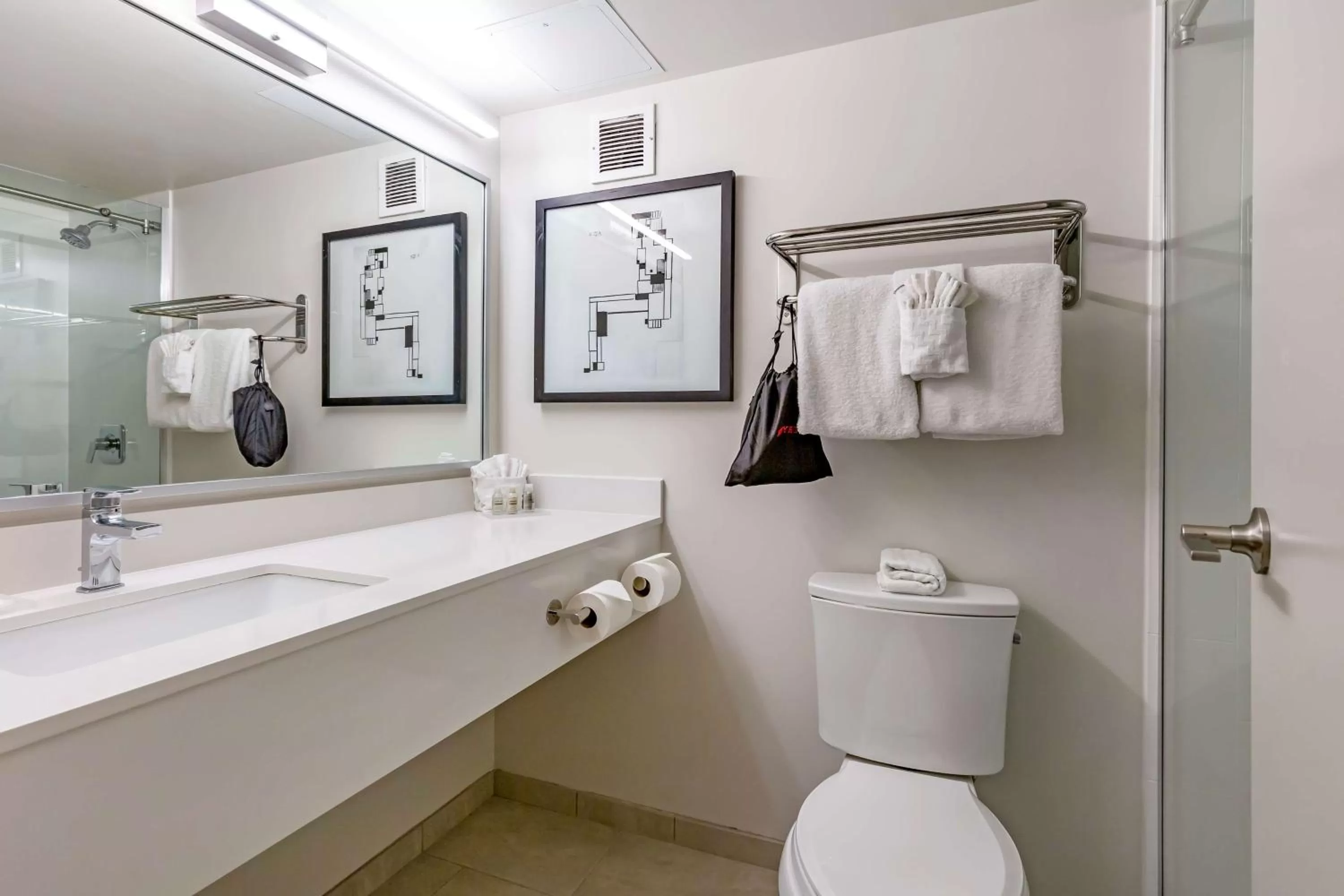 Toilet in Best Western Premier Rockville Hotel & Suites