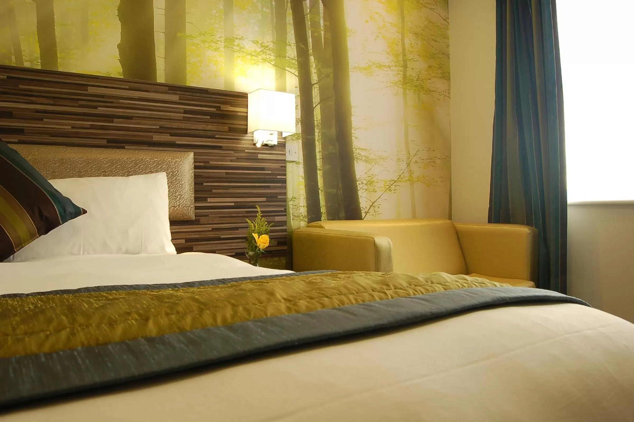 Bed in Diamond Lodge