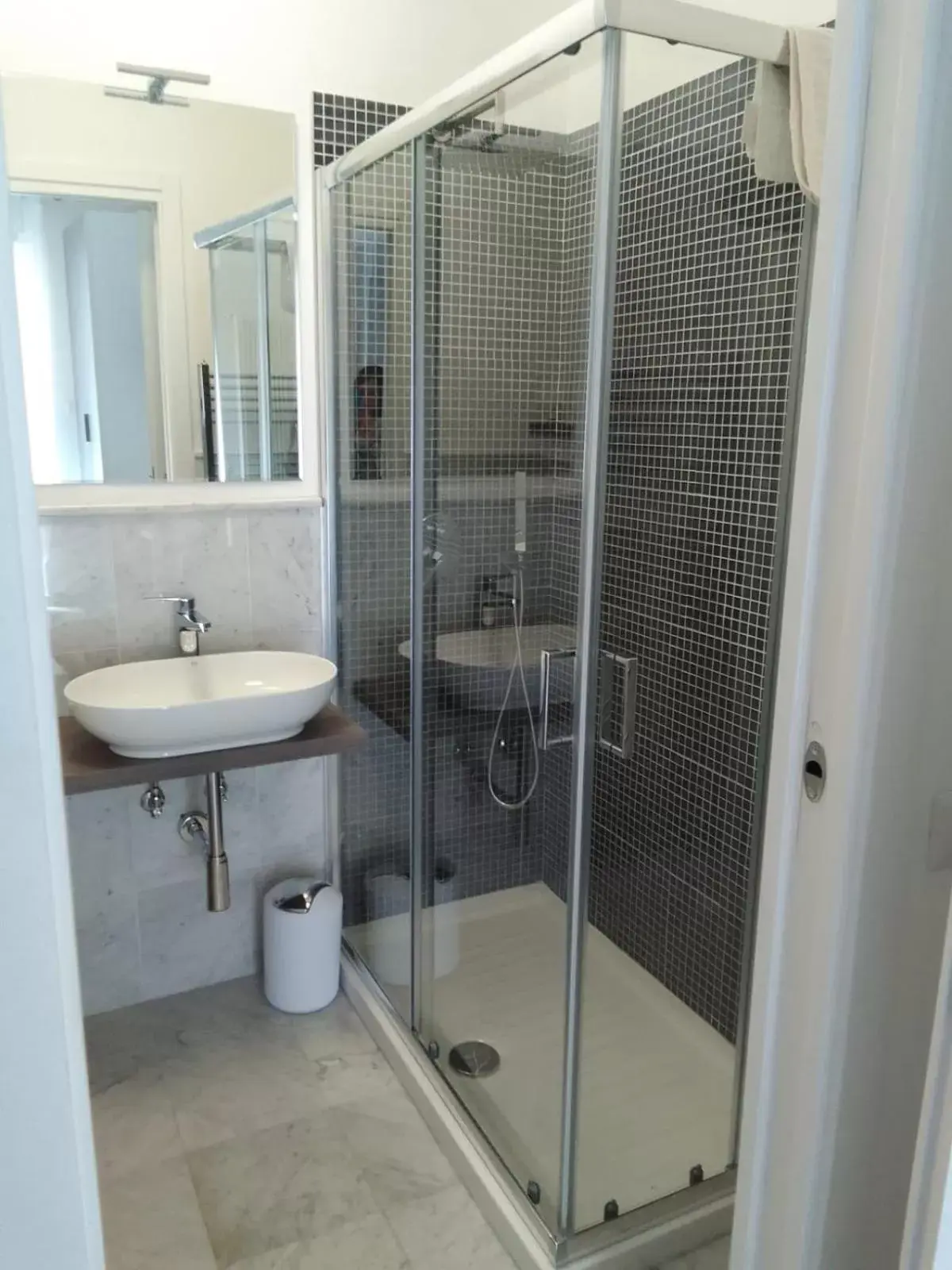 Shower, Bathroom in Suite in Città residence