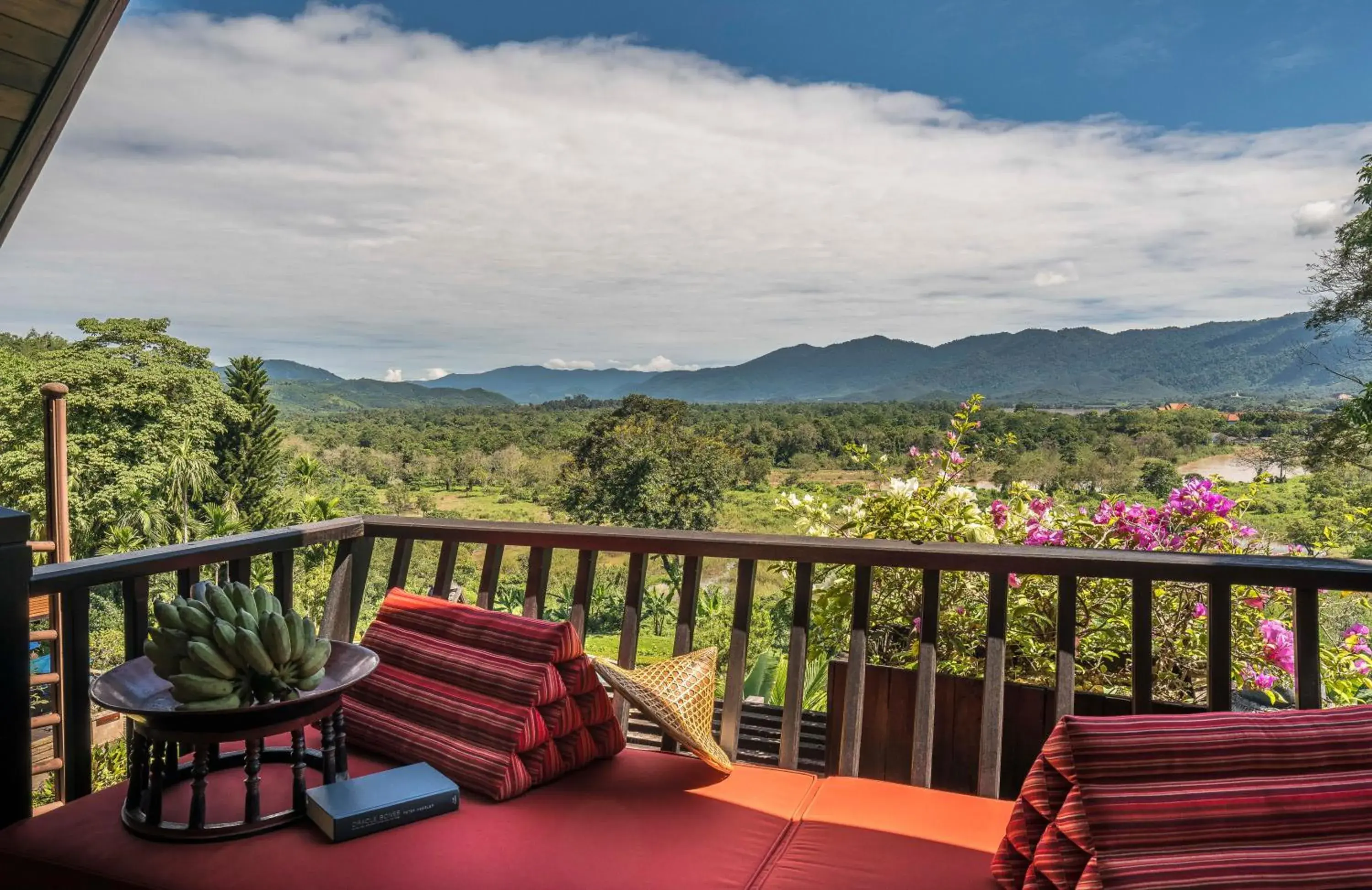 Balcony/Terrace in Anantara Golden Triangle Elephant Camp & Resort