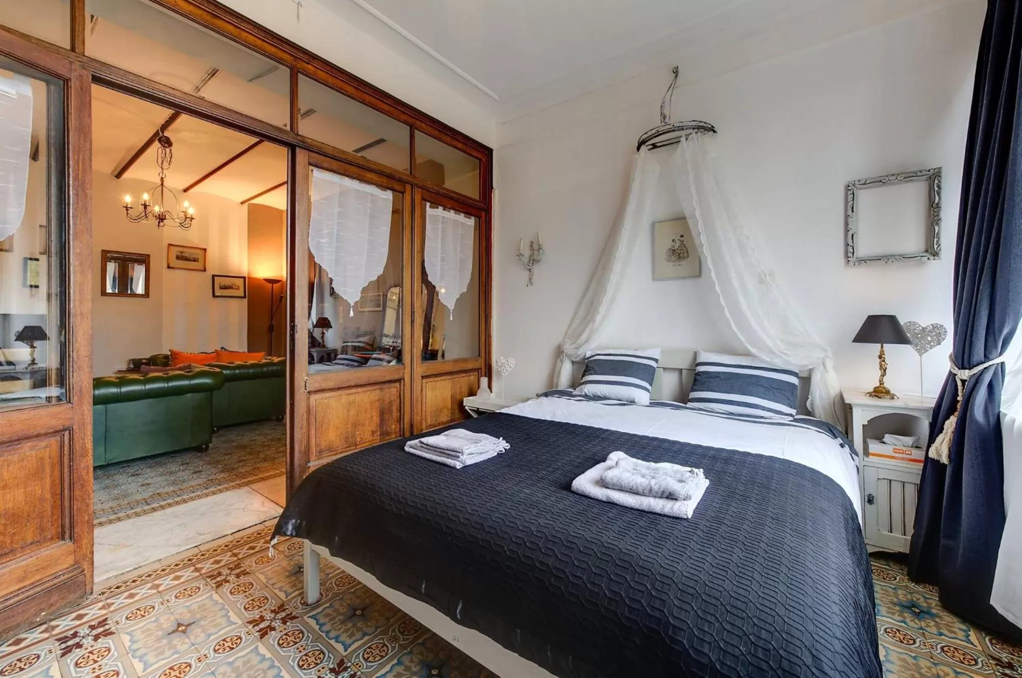 Bed in B&B Villa Belle Epoque