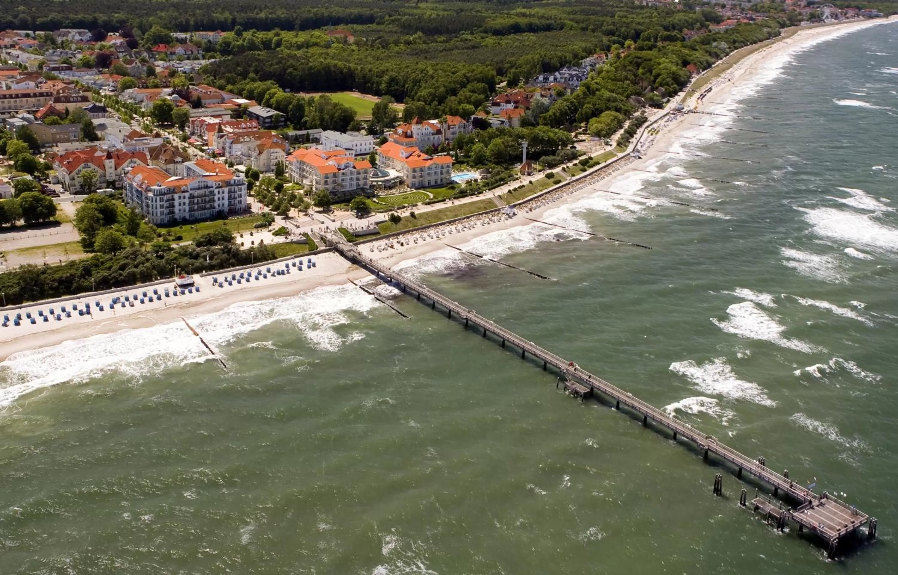 Beach in Hotel Rosenhof