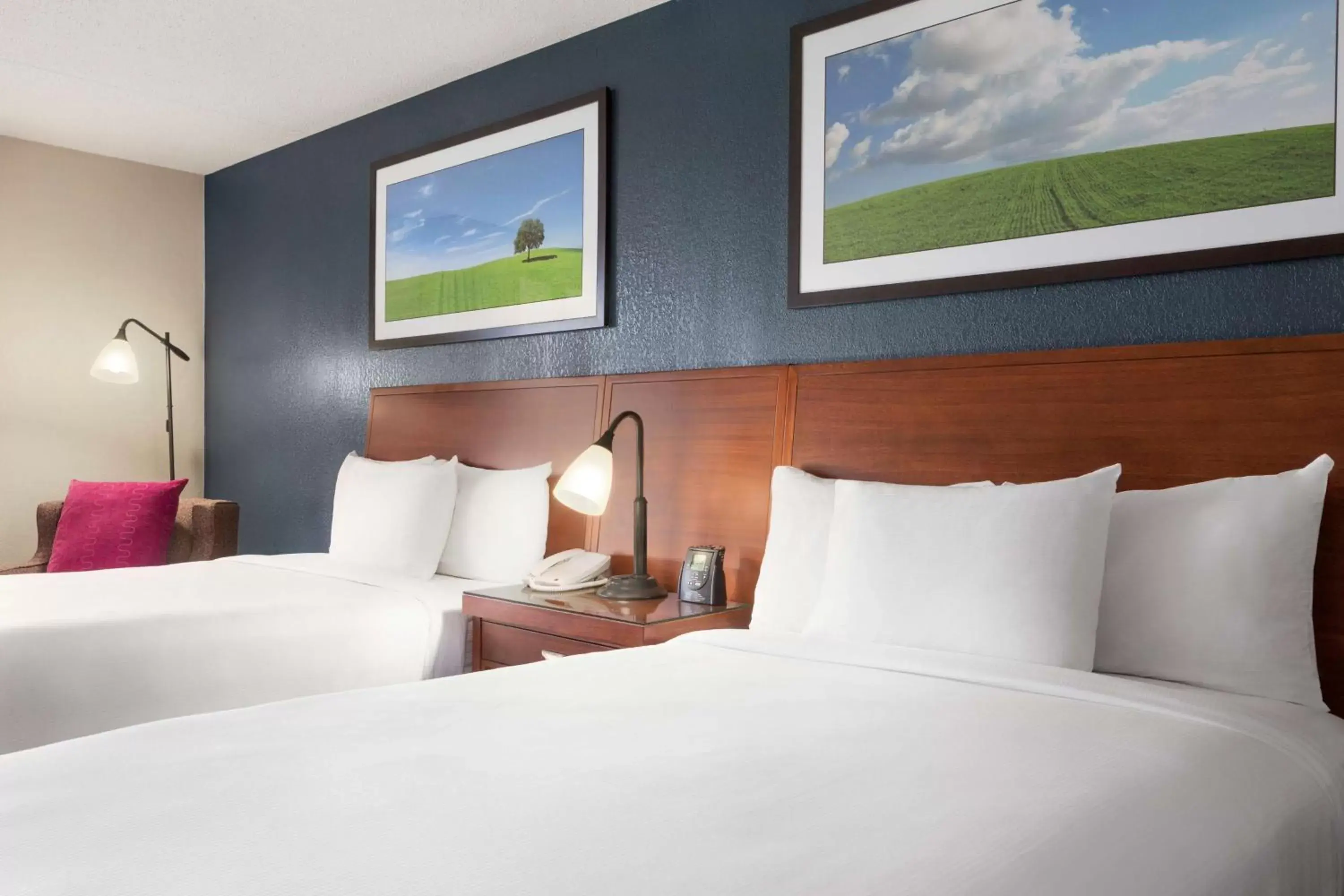 Double Room with Two Double Beds and Roll-In Shower - Disability Access/Non-Smoking in DoubleTree by Hilton DFW Airport North Double Room with Two Double Beds and Roll-In Shower - Disability Access/Non-Smoking in DoubleTree by Hilton DFW Airport North