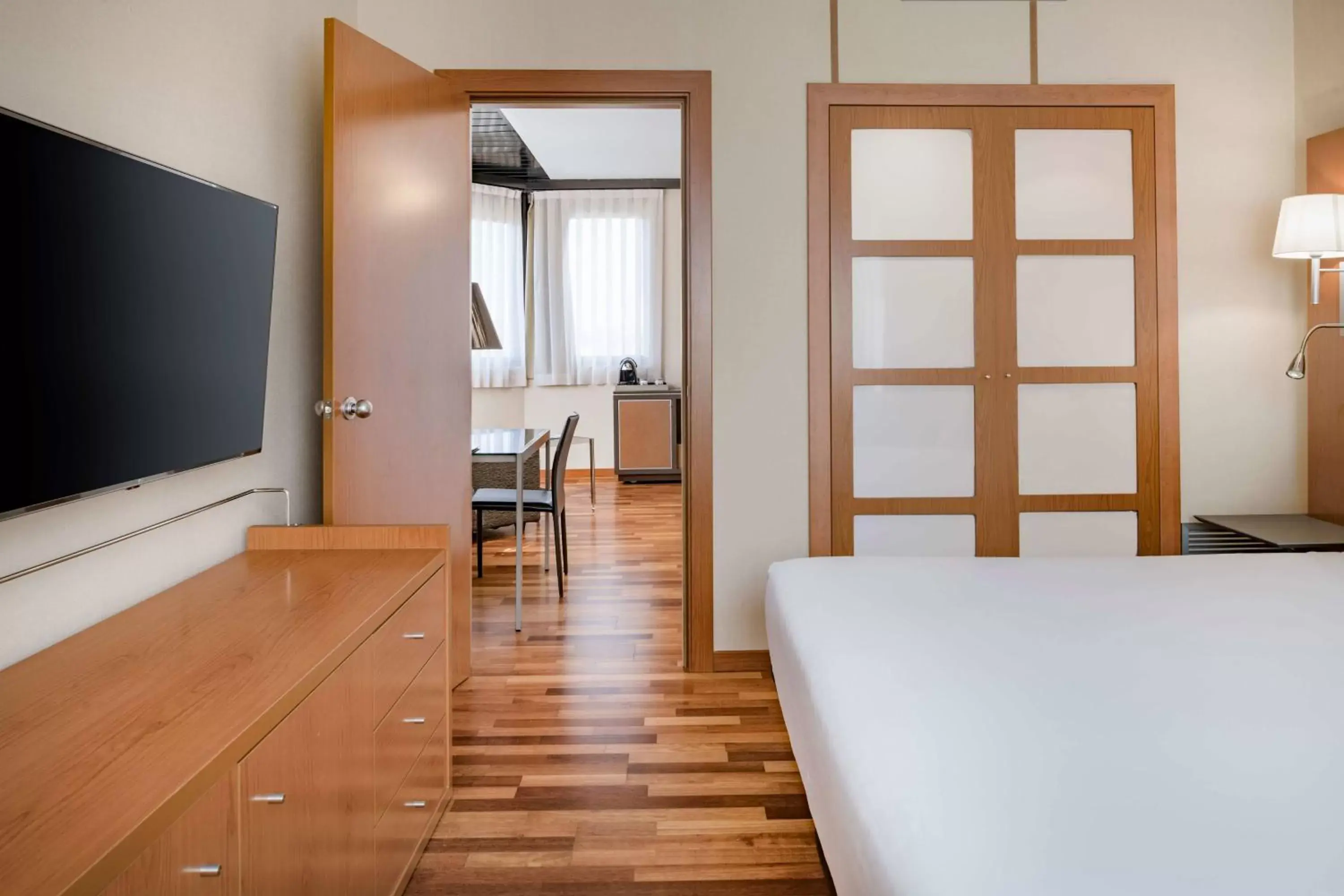 Bedroom, Bed in AC Hotel Genova by Marriott